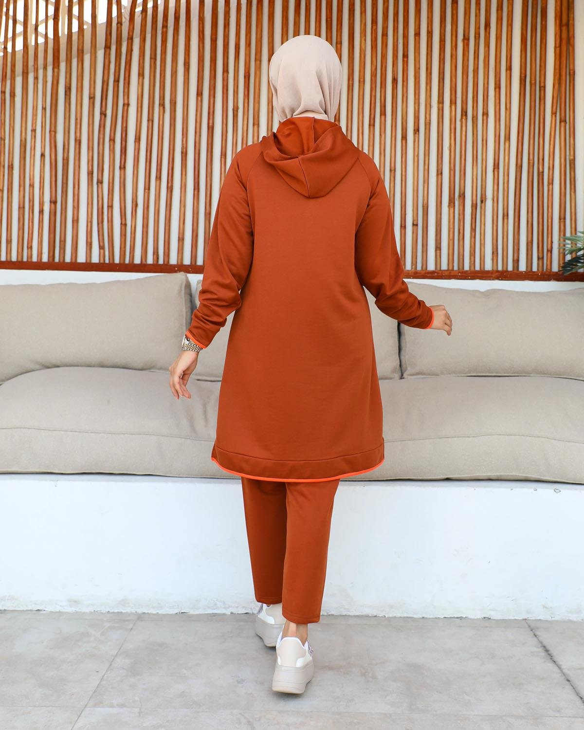 Tesettür Eşofman Takımı Modelleri - Tesettür Kombin - Affanmoda.com