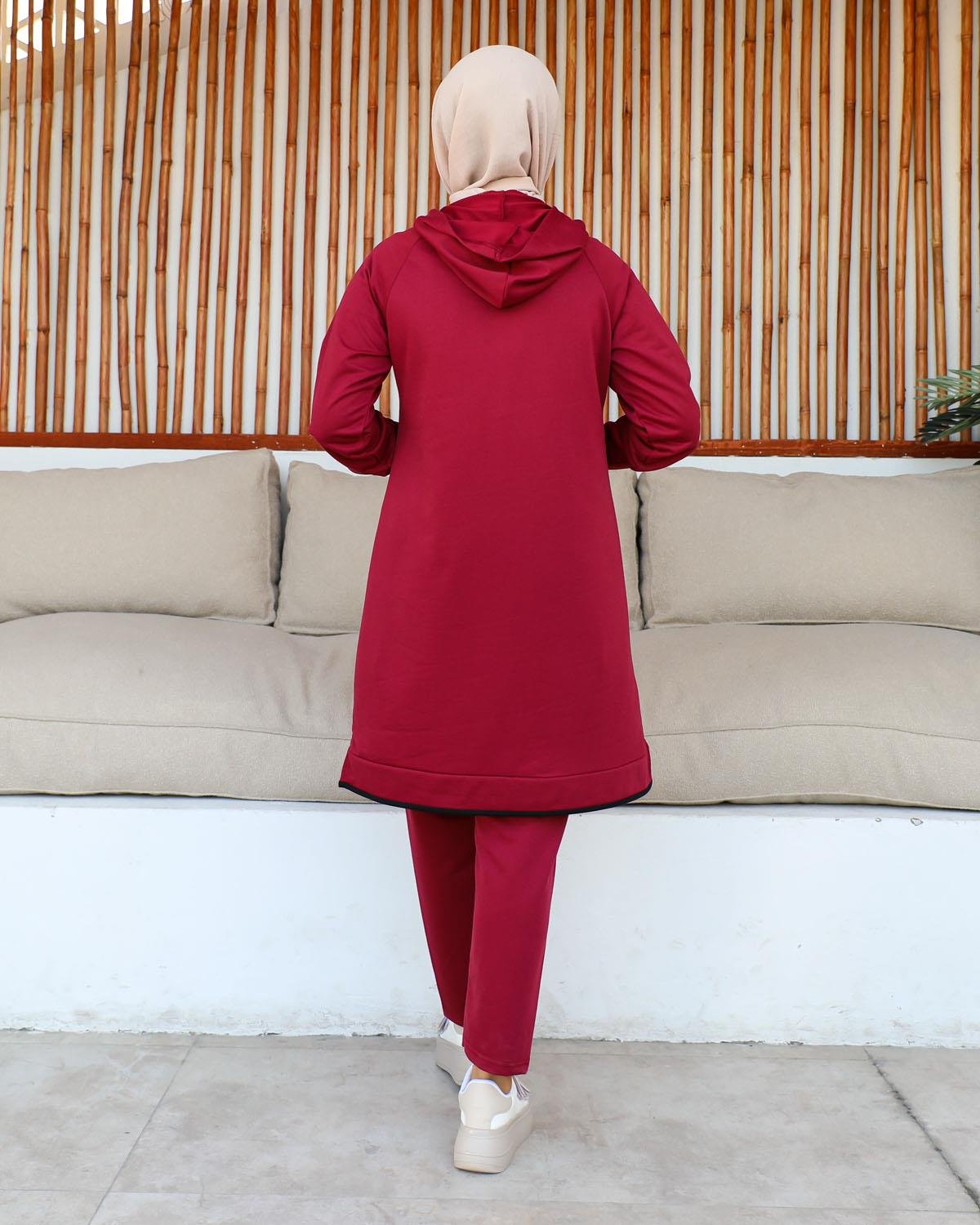 Tesettür Eşofman Takımı Modelleri - Tesettür Kombin - Affanmoda.com