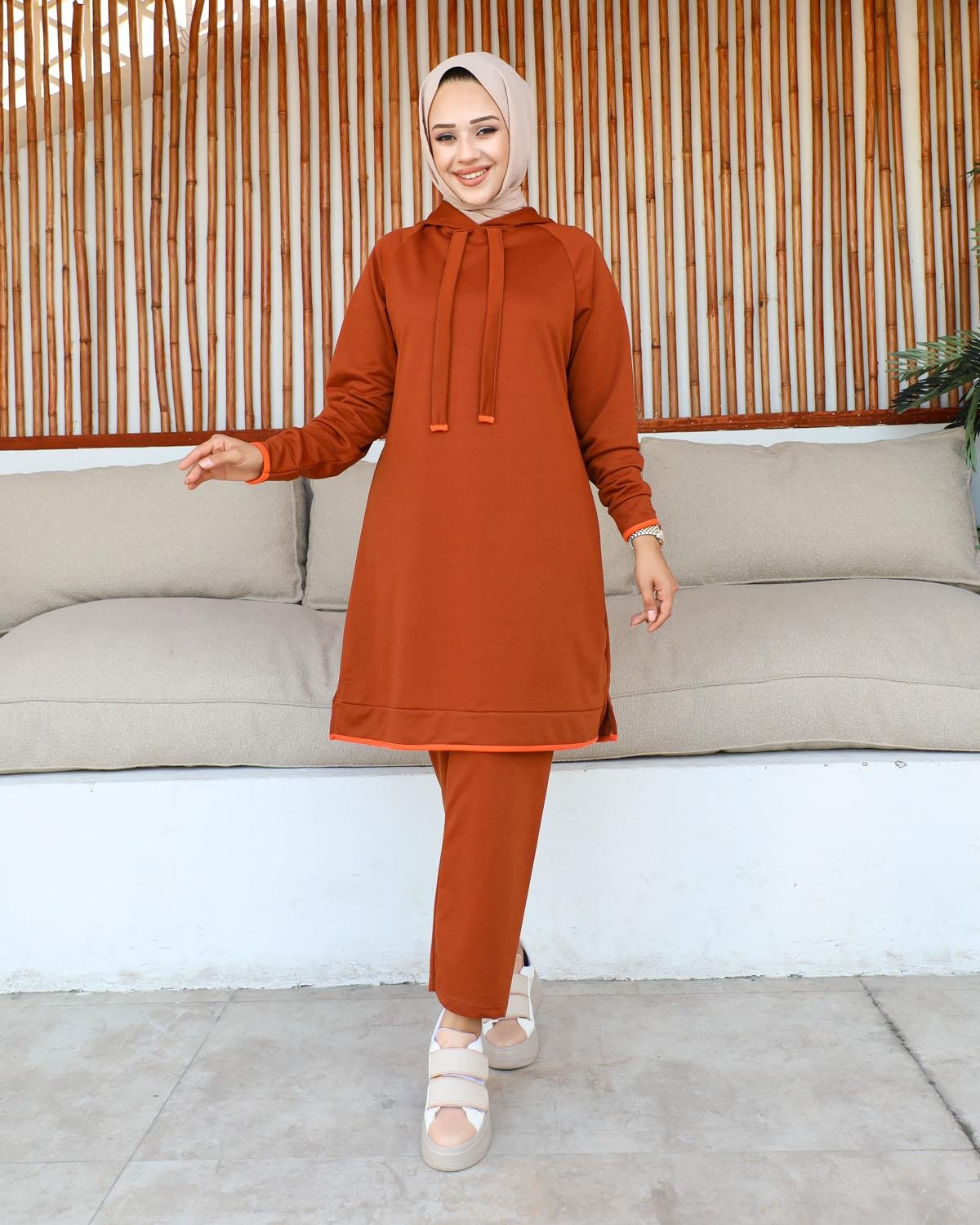 Tesettür Eşofman Takımı Modelleri - Tesettür Kombin - Affanmoda.com