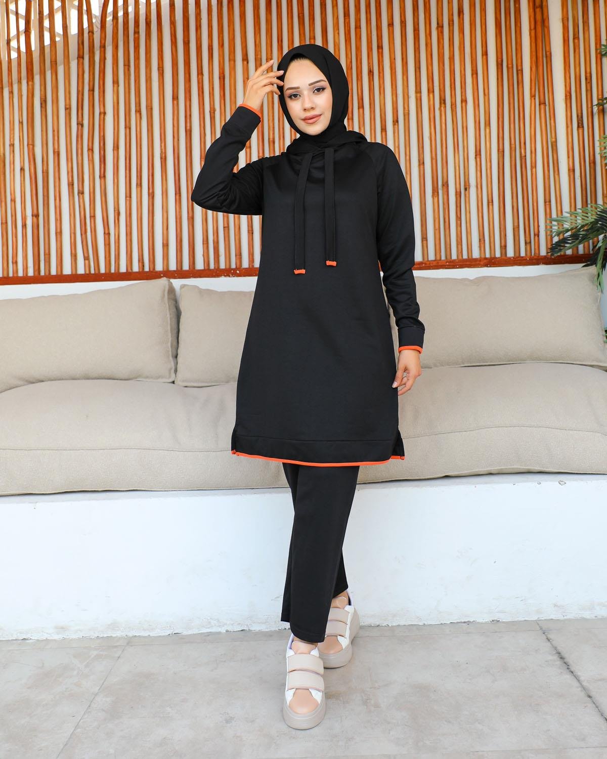 Tesettür Eşofman Takımı Modelleri - Tesettür Kombin - Affanmoda.com