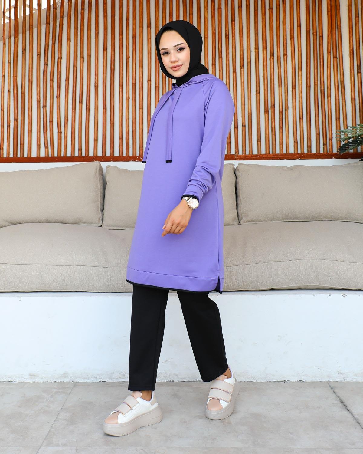 Tesettür Eşofman Takımı Modelleri - Tesettür Kombin - Affanmoda.com