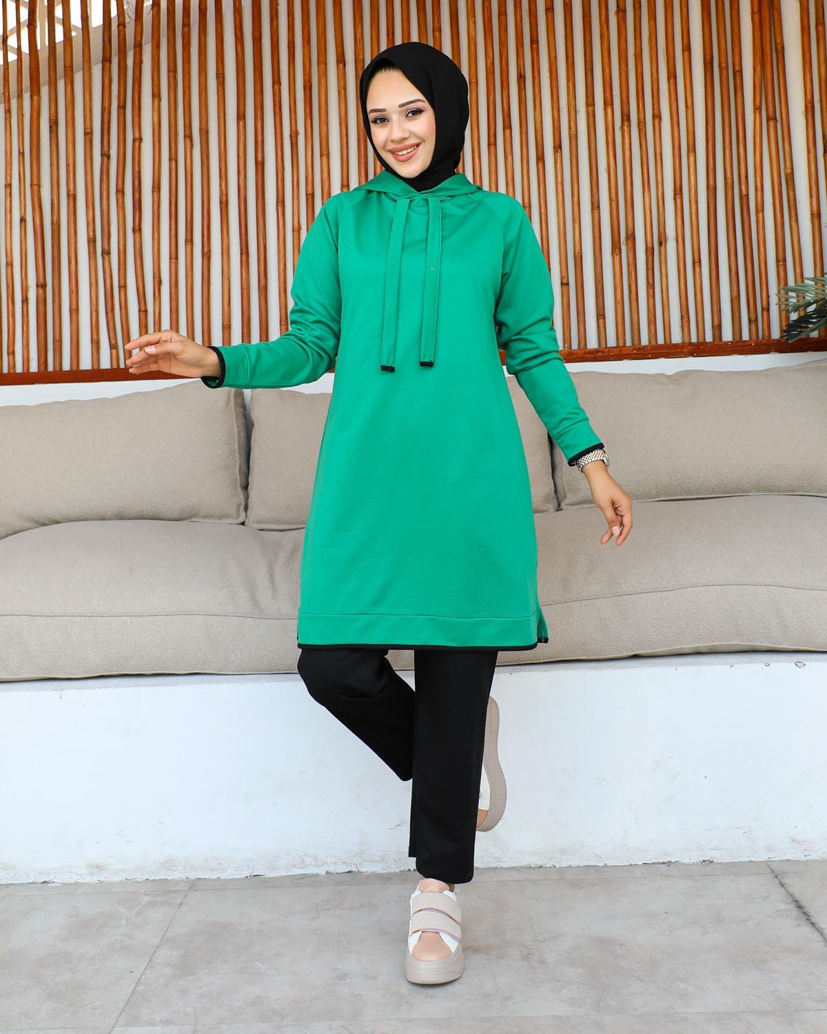 Tesettür Eşofman Takımı Modelleri - Tesettür Kombin - Affanmoda.com