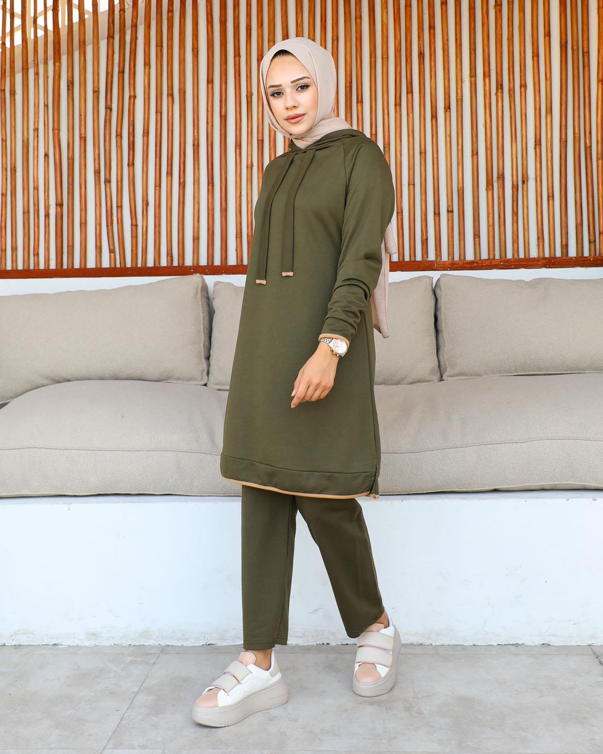 Tesettür Eşofman Takımı Modelleri - Tesettür Kombin - Affanmoda.com