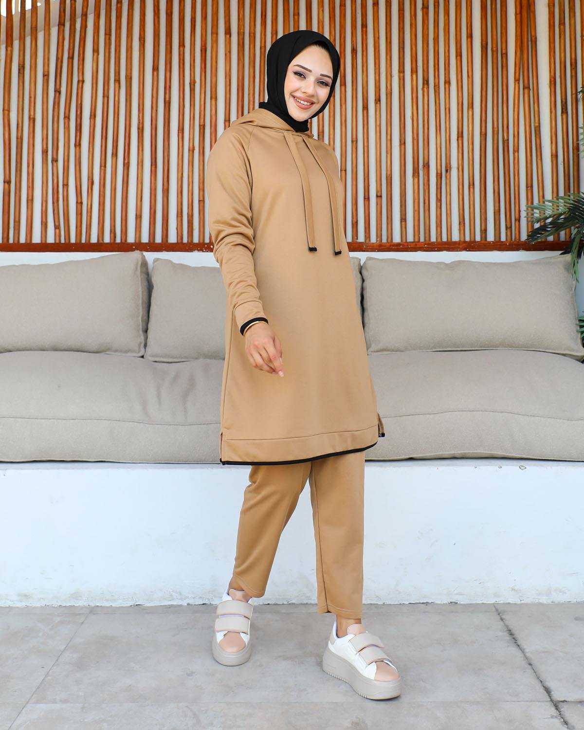 Tesettür Eşofman Takımı Modelleri - Tesettür Kombin - Affanmoda.com