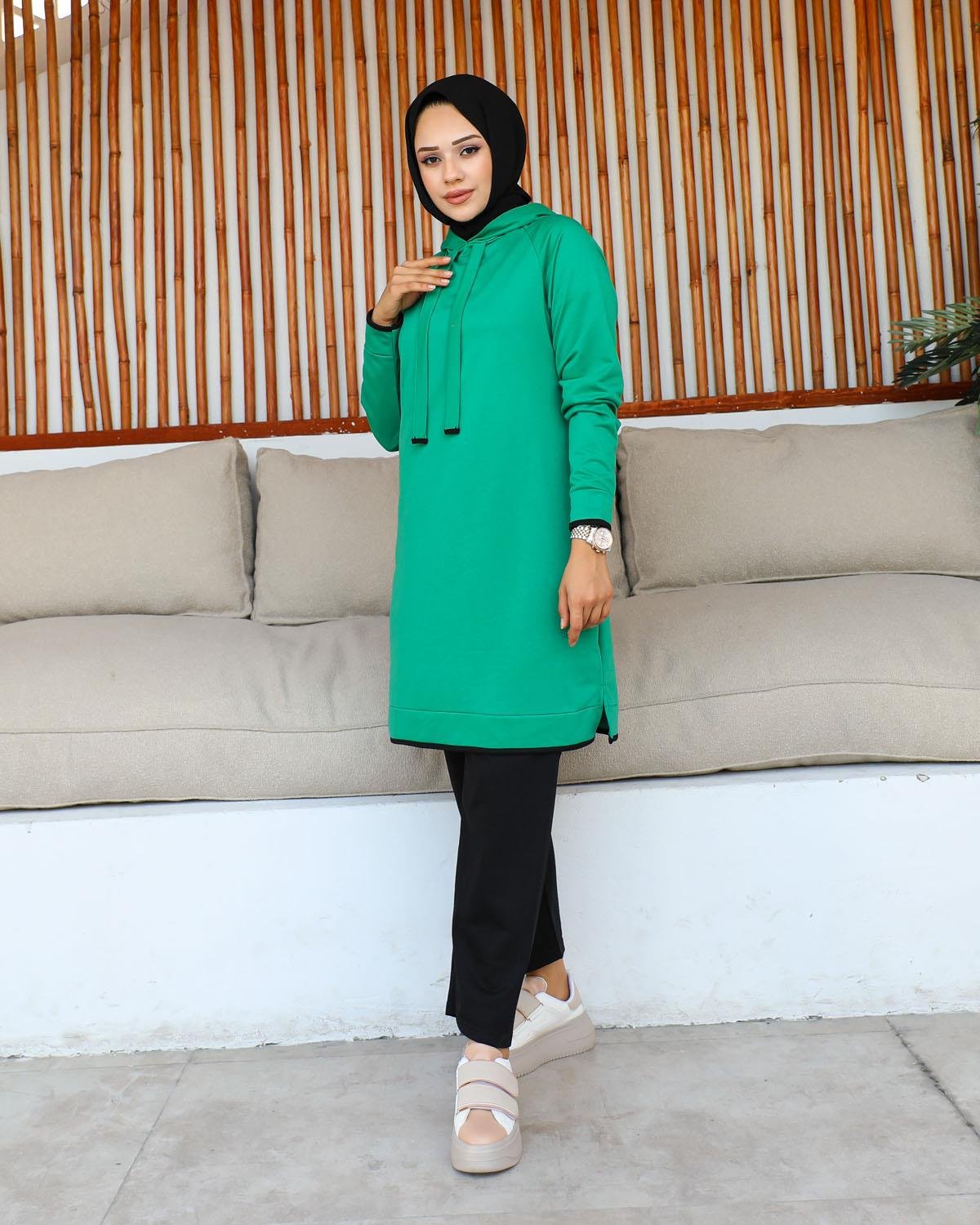 Tesettür Eşofman Takımı Modelleri - Tesettür Kombin - Affanmoda.com