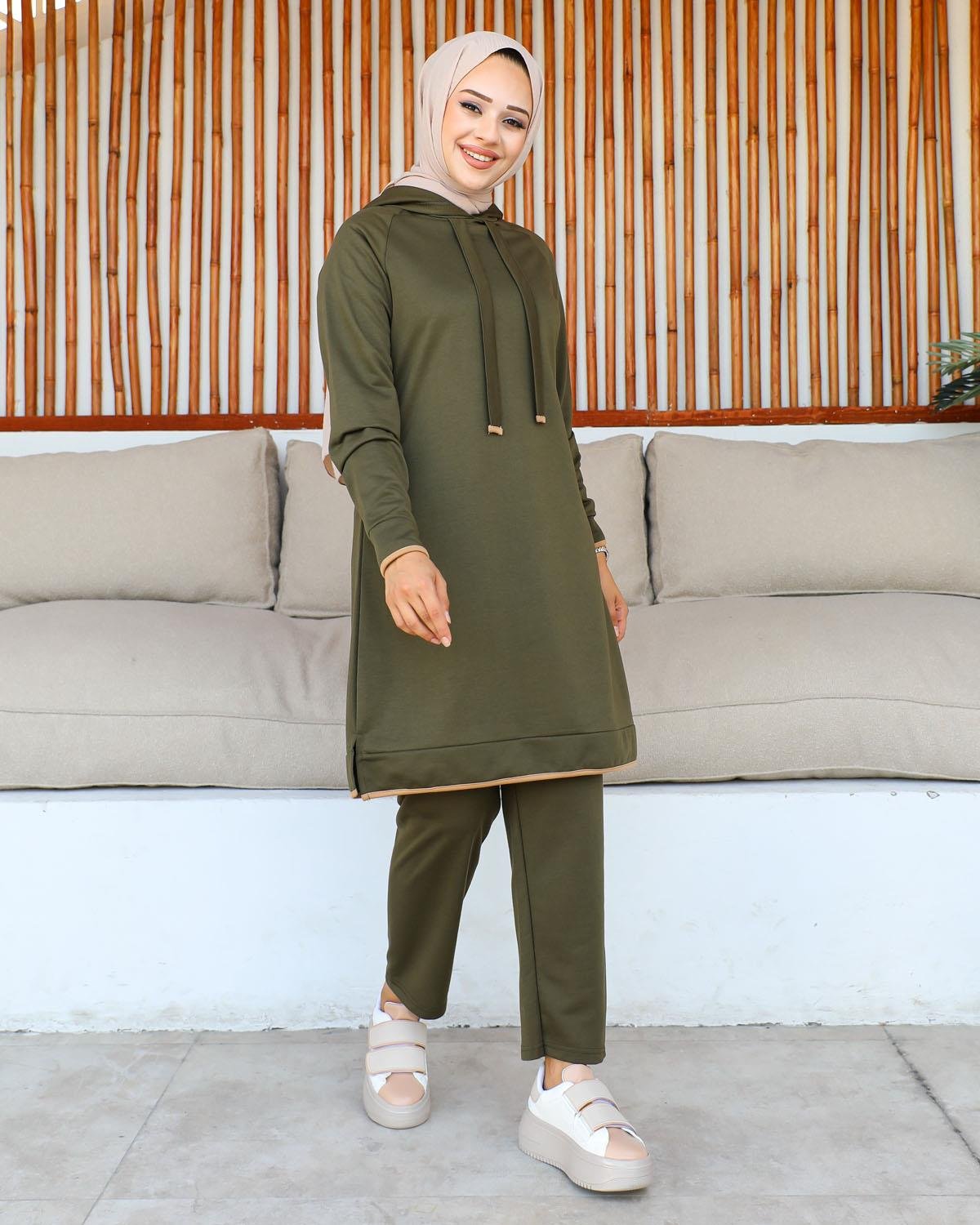 Tesettür Eşofman Takımı Modelleri - Tesettür Kombin - Affanmoda.com