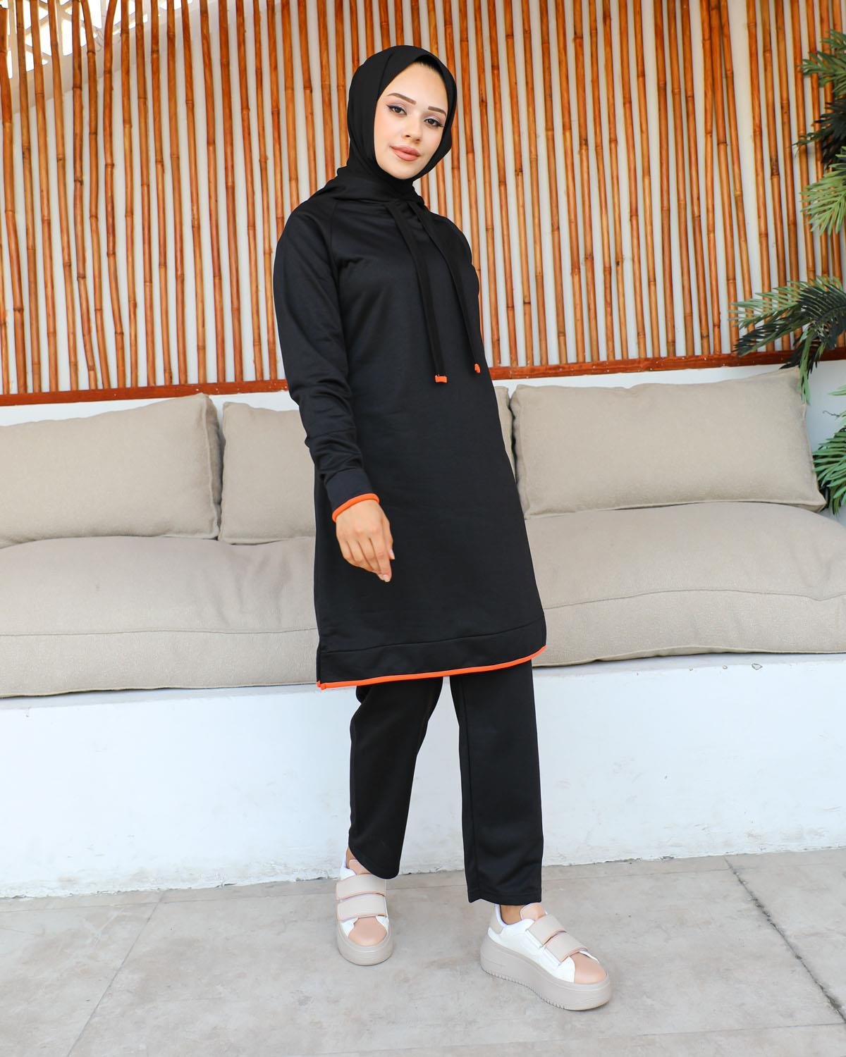 Tesettür Eşofman Takımı Modelleri - Tesettür Kombin - Affanmoda.com