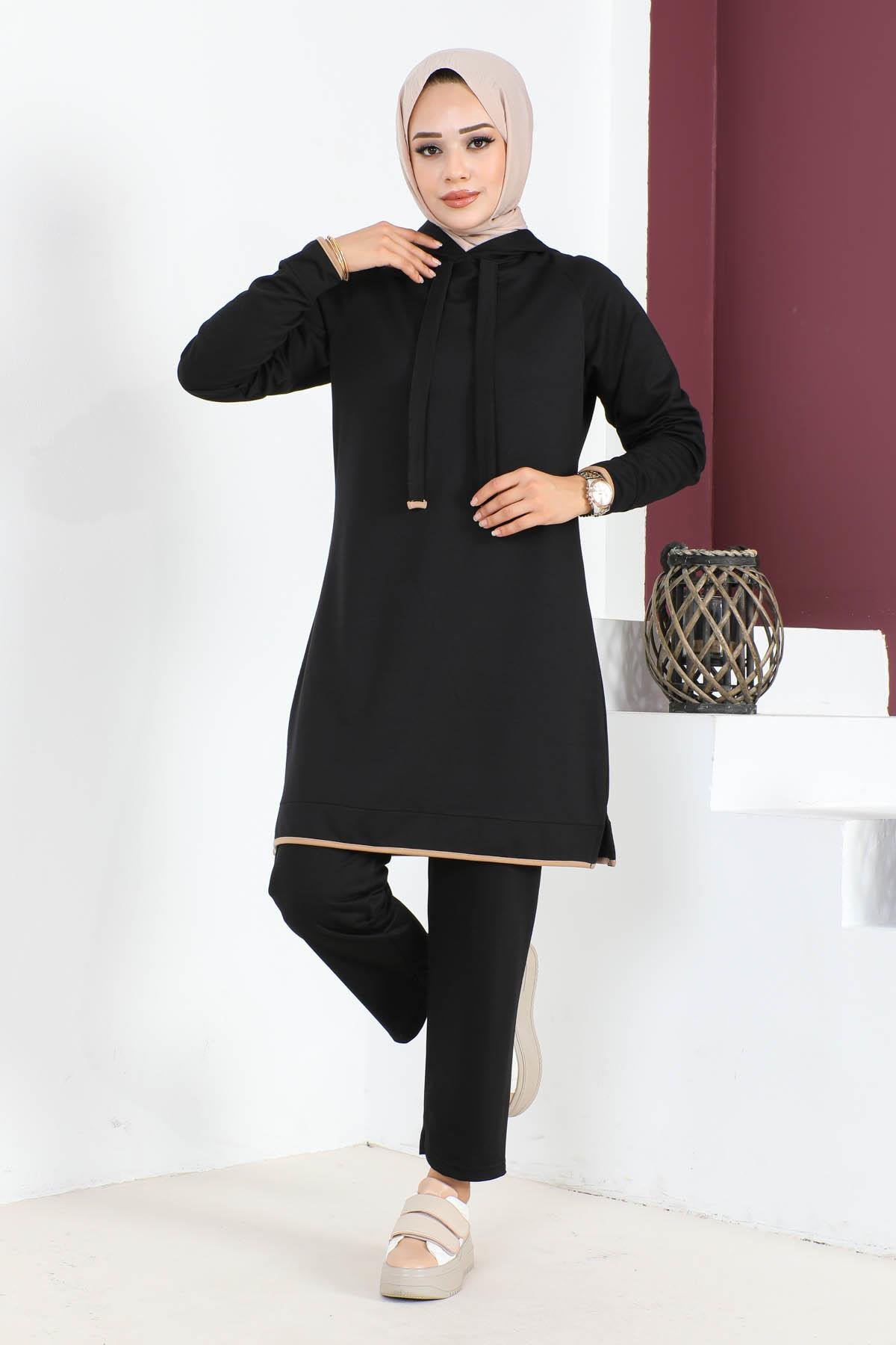 Tesettür Eşofman Takımı Modelleri - Tesettür Kombin - Affanmoda.com