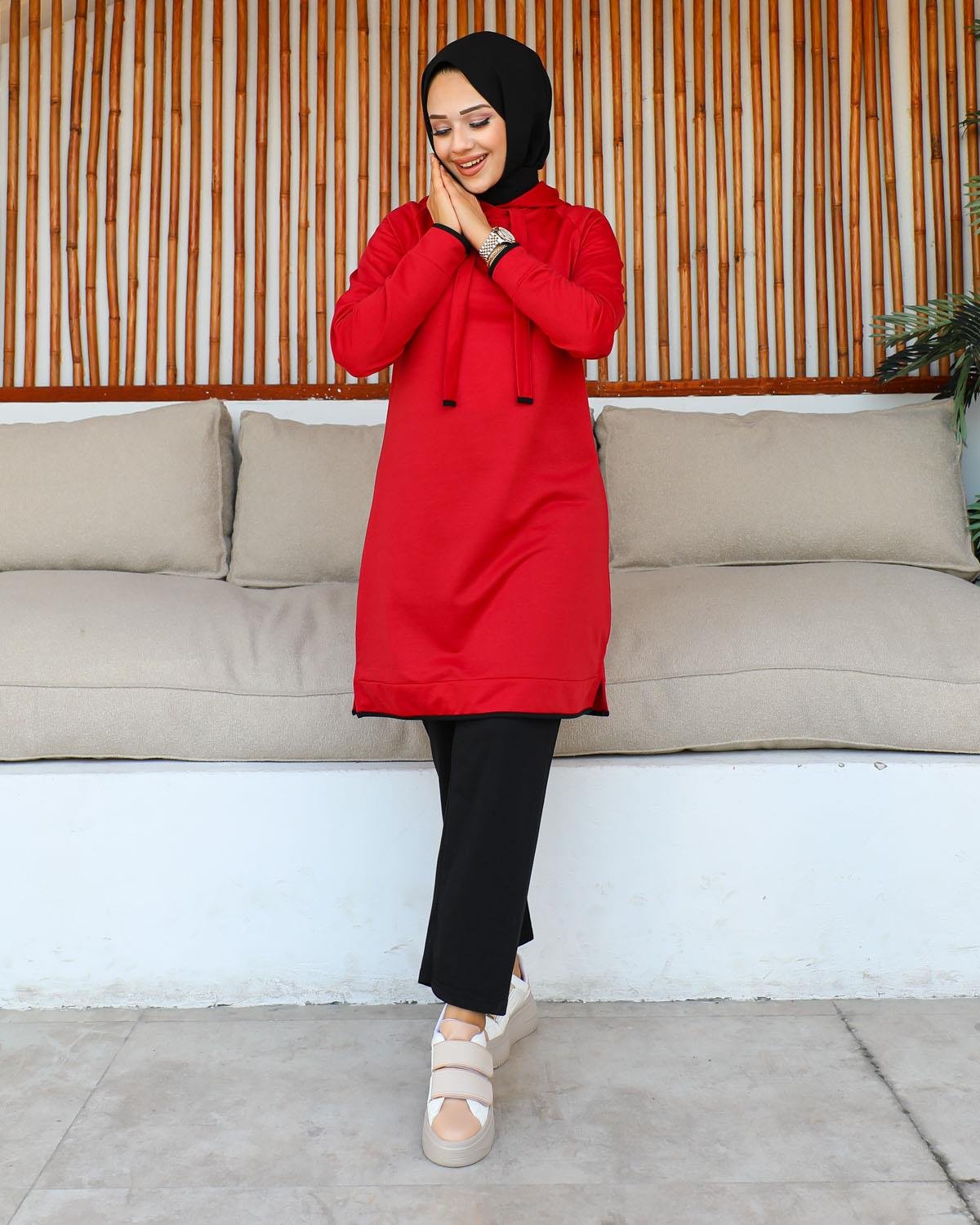 Tesettür Eşofman Takımı Modelleri - Tesettür Kombin - Affanmoda.com