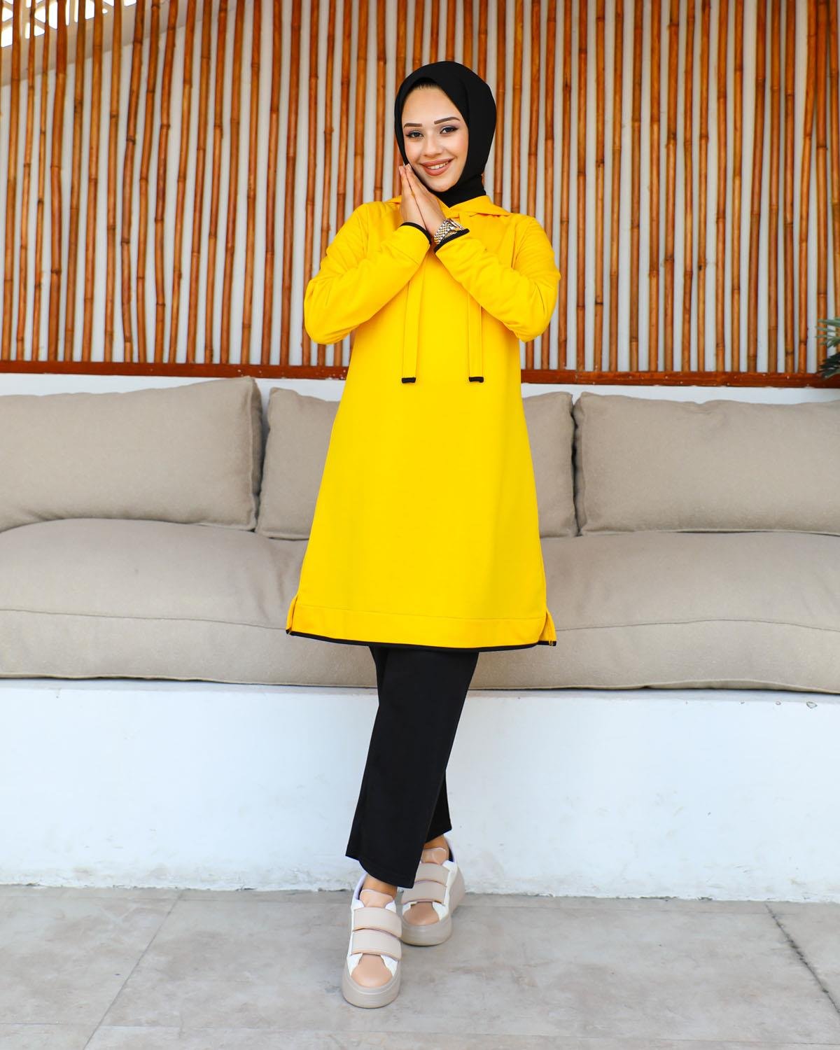 Tesettür Eşofman Takımı Modelleri - Tesettür Kombin - Affanmoda.com