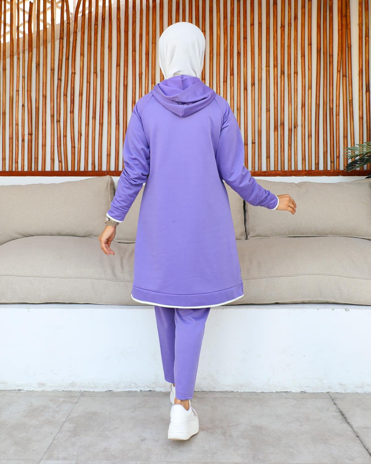 Tesettür Eşofman Takımı Modelleri - Tesettür Kombin - Affanmoda.com