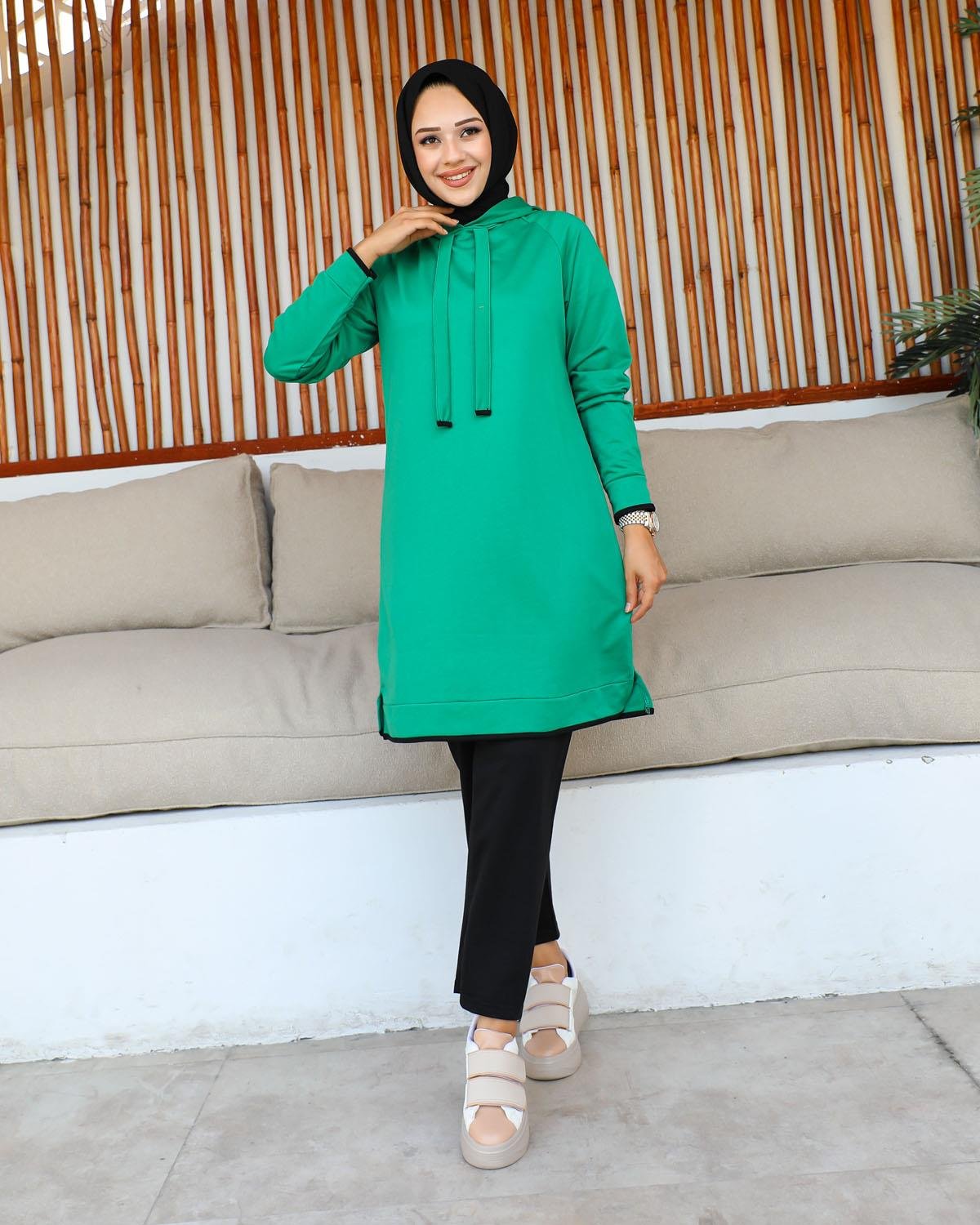 Tesettür Eşofman Takımı Modelleri - Tesettür Kombin - Affanmoda.com