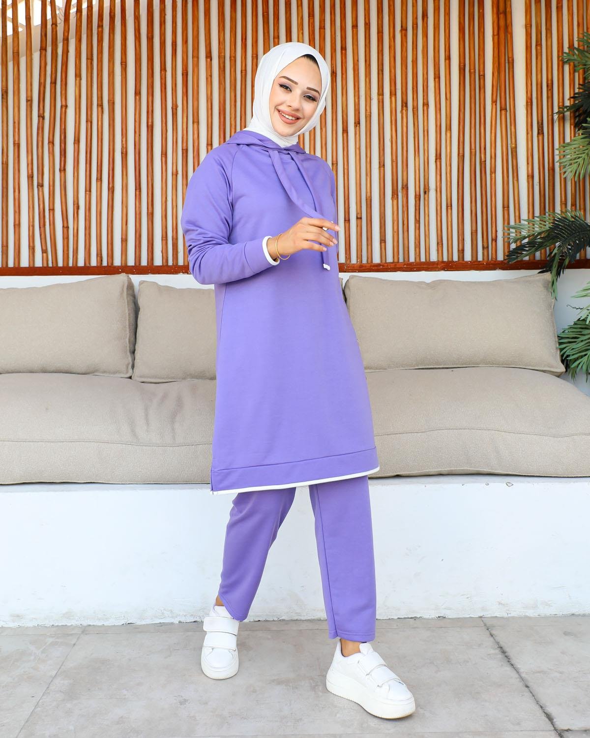 Tesettür Eşofman Takımı Modelleri - Tesettür Kombin - Affanmoda.com