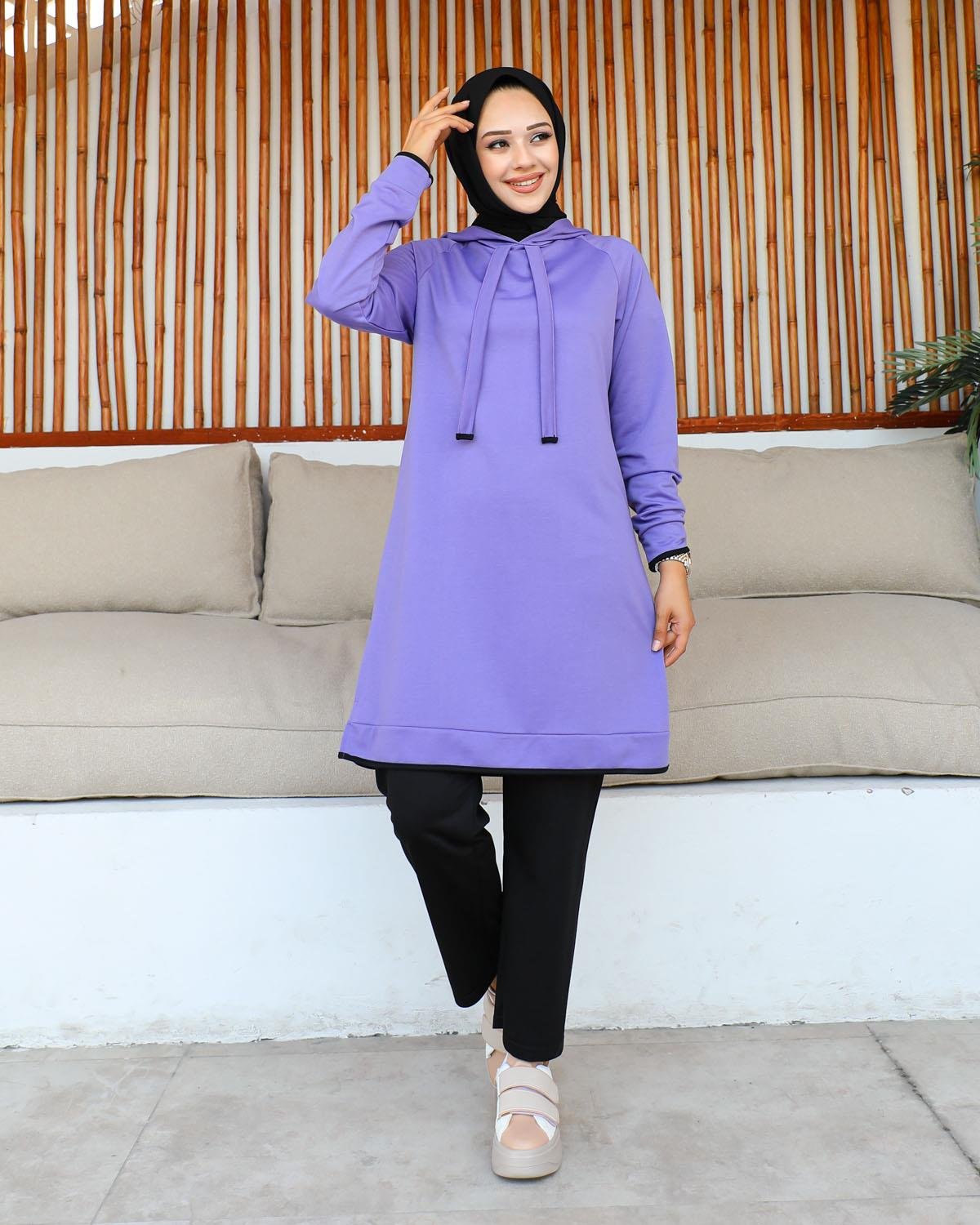 Tesettür Eşofman Takımı Modelleri - Tesettür Kombin - Affanmoda.com