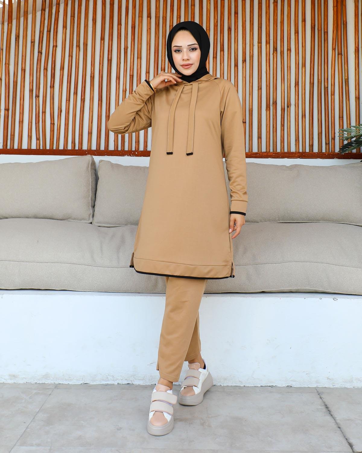 Tesettür Eşofman Takımı Modelleri - Tesettür Kombin - Affanmoda.com