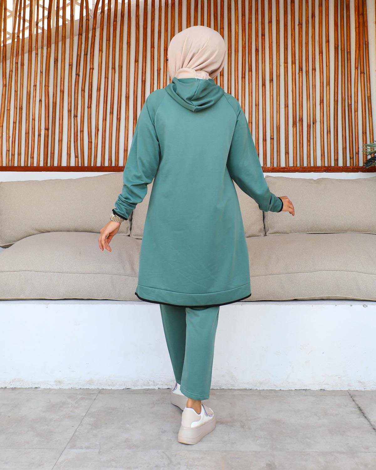 Tesettür Eşofman Takımı Modelleri - Tesettür Kombin - Affanmoda.com