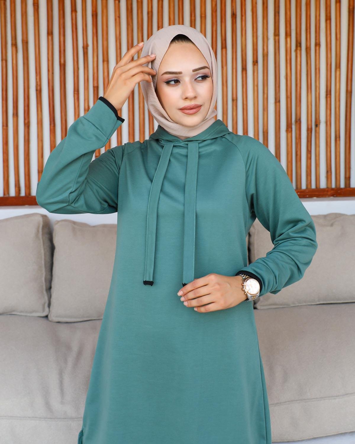 Tesettür Eşofman Takımı Modelleri - Tesettür Kombin - Affanmoda.com