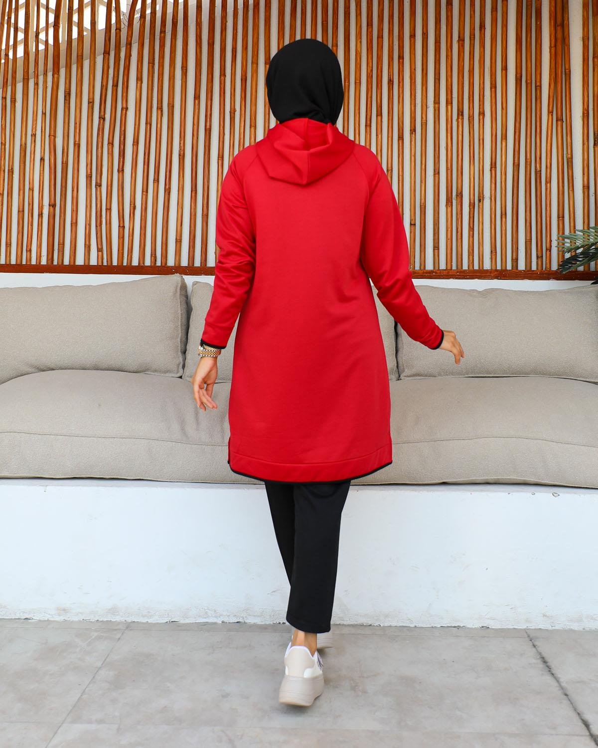 Tesettür Eşofman Takımı Modelleri - Tesettür Kombin - Affanmoda.com