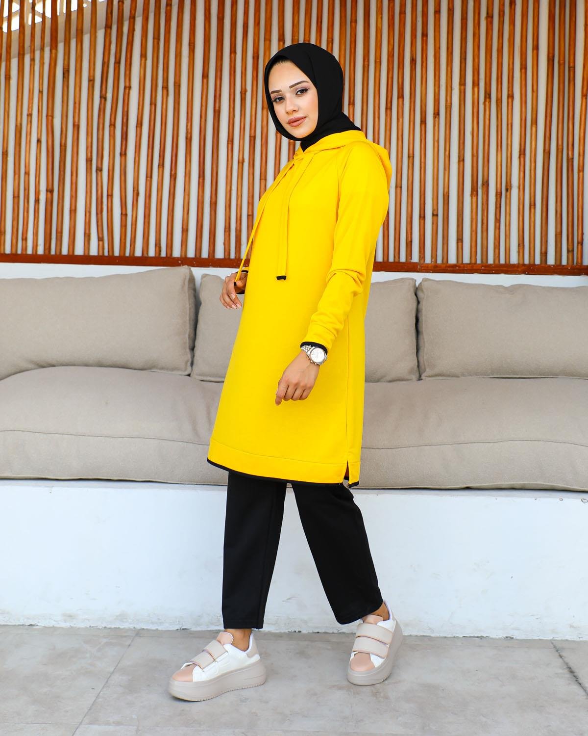 Tesettür Eşofman Takımı Modelleri - Tesettür Kombin - Affanmoda.com