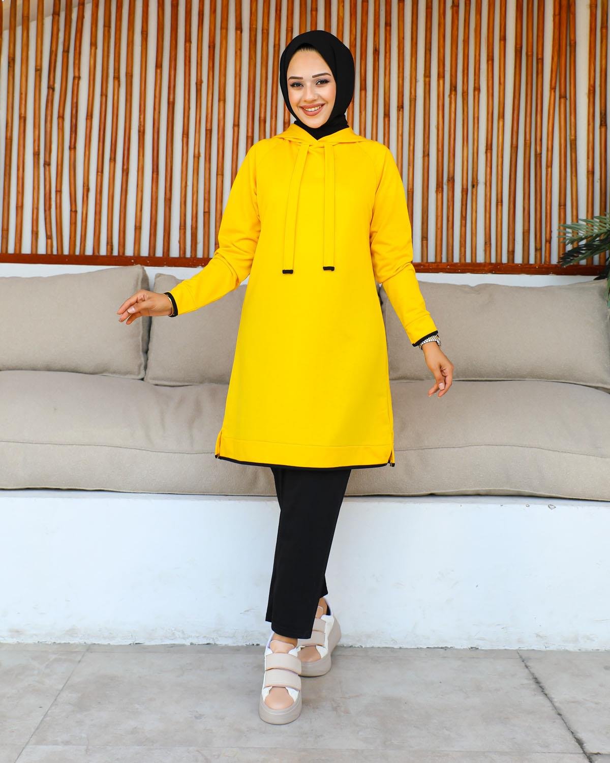 Tesettür Eşofman Takımı Modelleri - Tesettür Kombin - Affanmoda.com