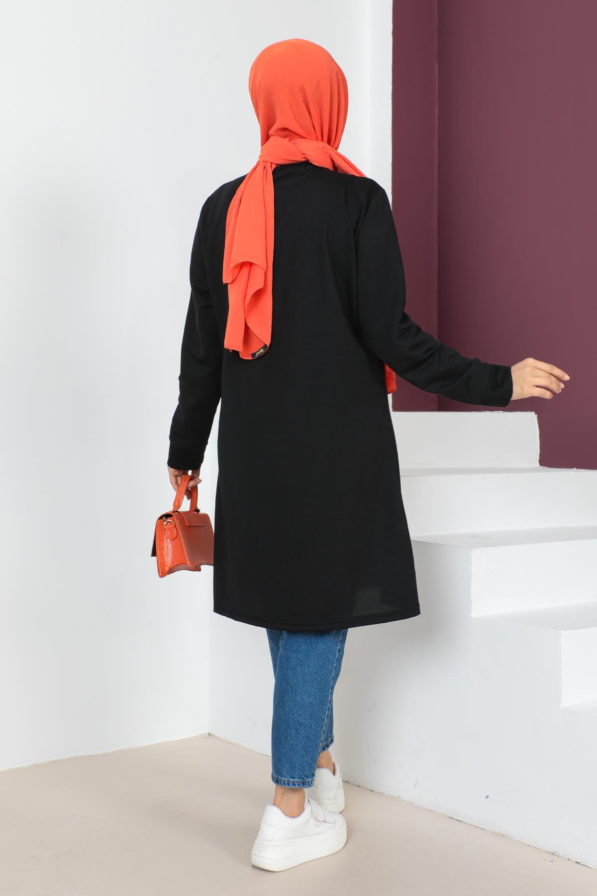 Kolyeli Tesettür Tunik Modelleri - Affan Moda