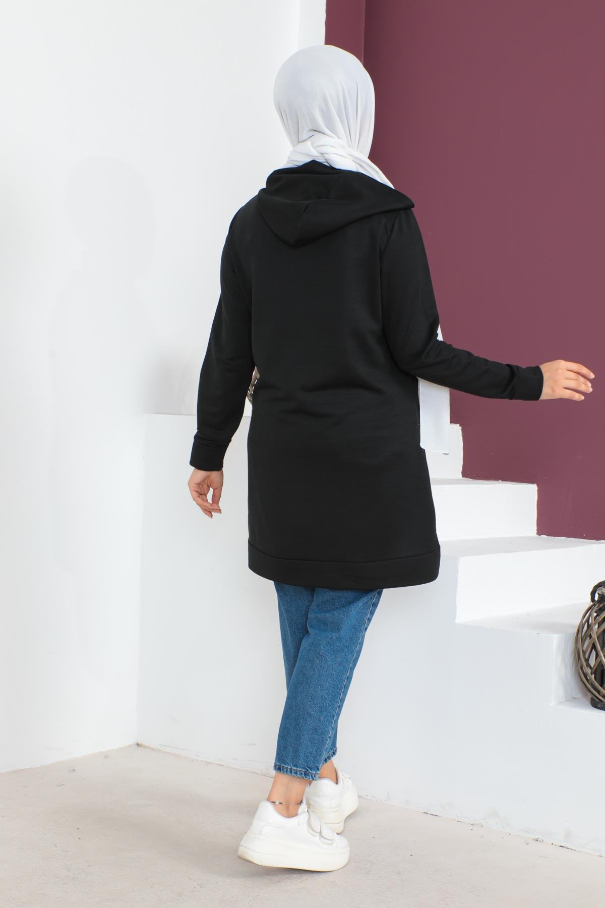 Tesettür Tunik Modelleri - Nakışlı Tunik Modelleri - Affanmoda