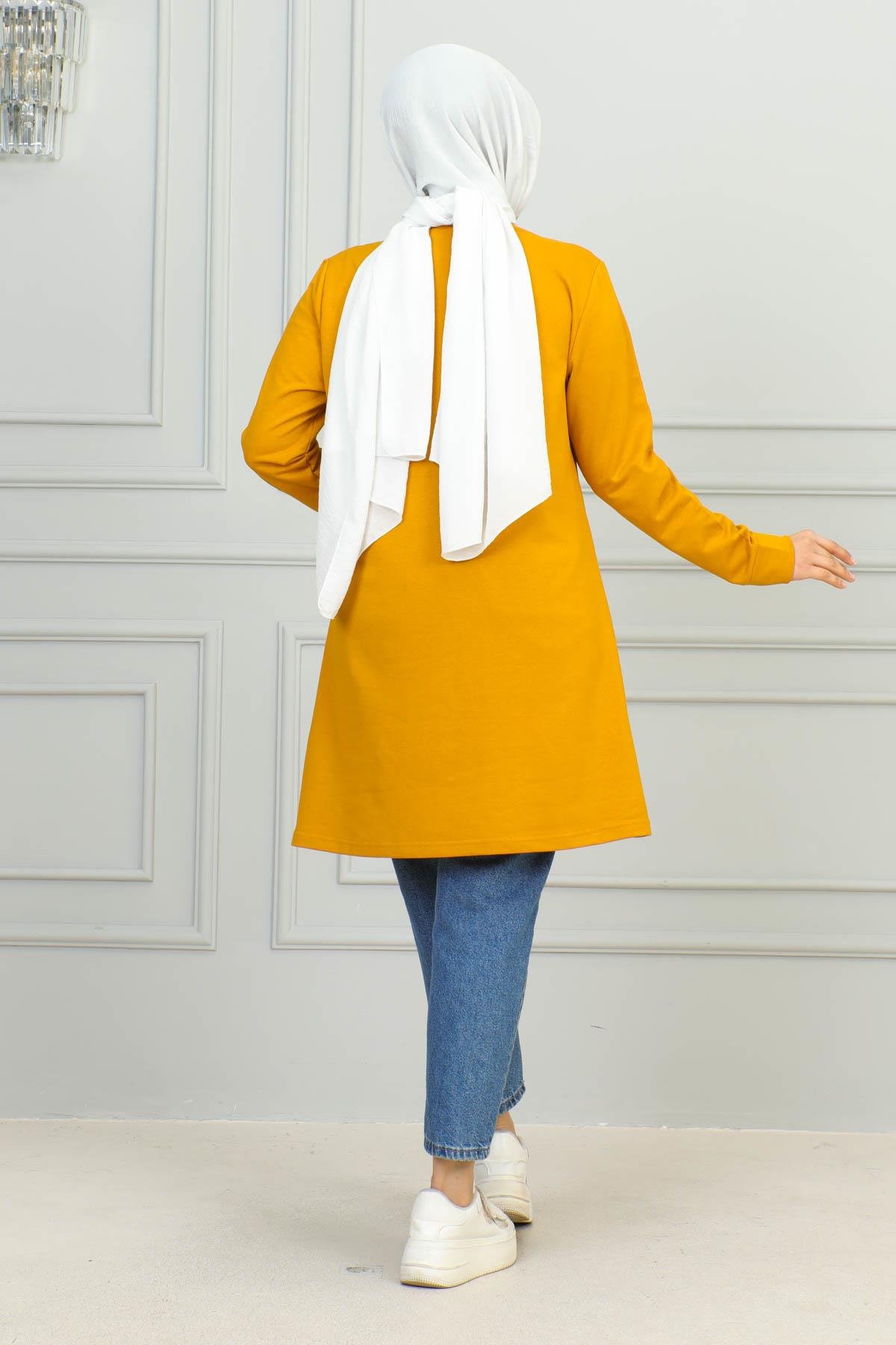 Tesettür Tunik Modelleri | Baskılı Tunik | Affanmoda 