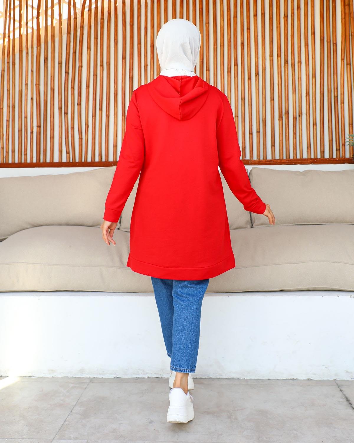 Tesettür Tunik Modelleri - Nakışlı Tunik Modelleri - Affanmoda