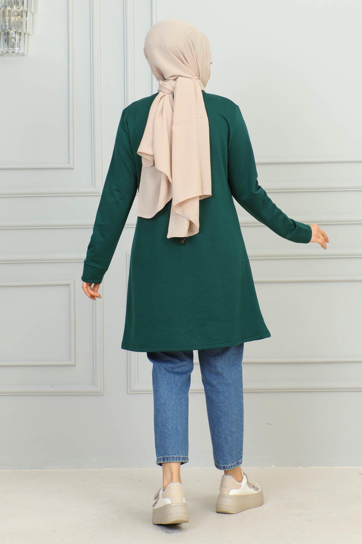 Tesettür Tunik Modelleri | Baskılı Tunik | Affanmoda 