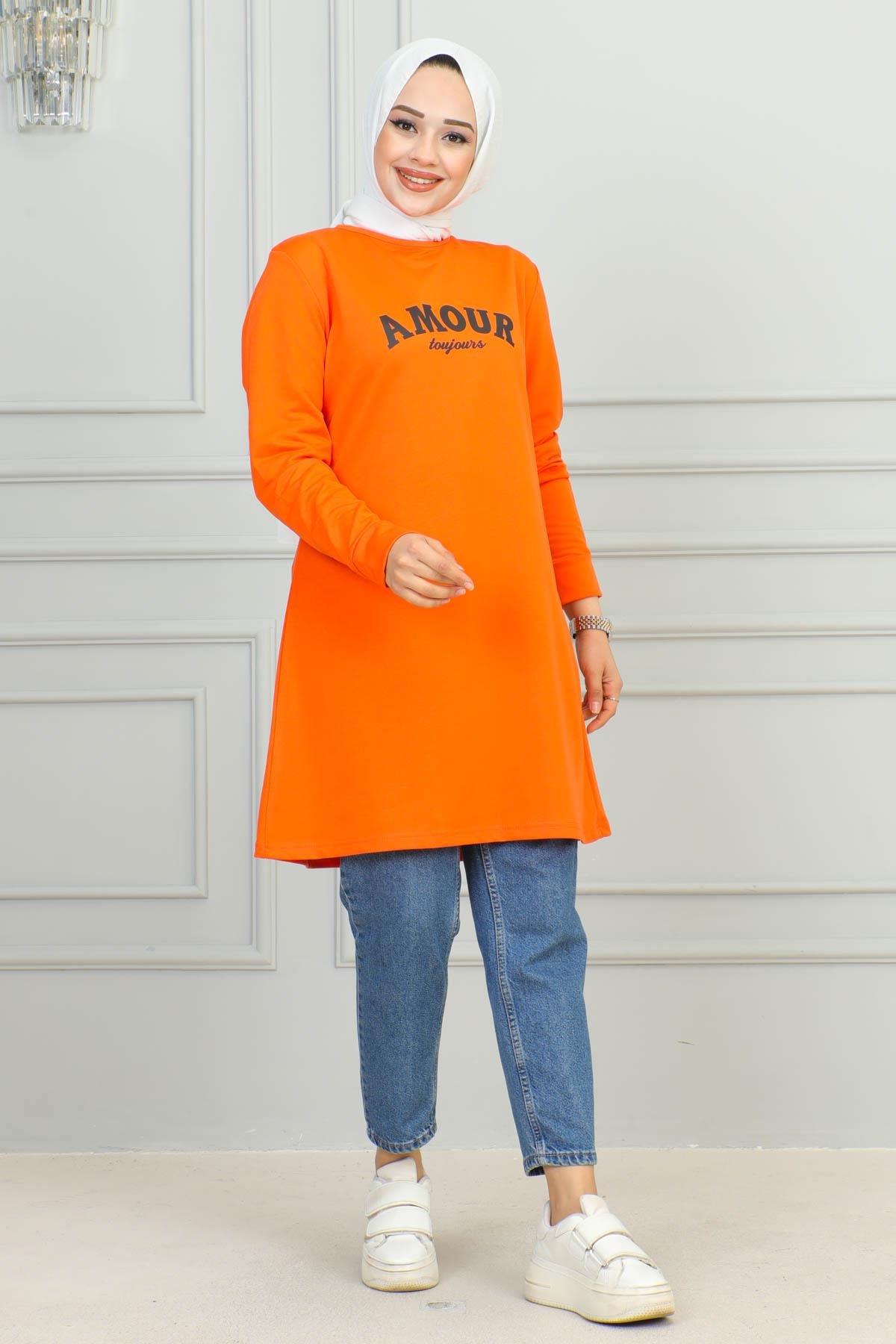 Tesettür Tunik Modelleri | Baskılı Tunik | Affanmoda 