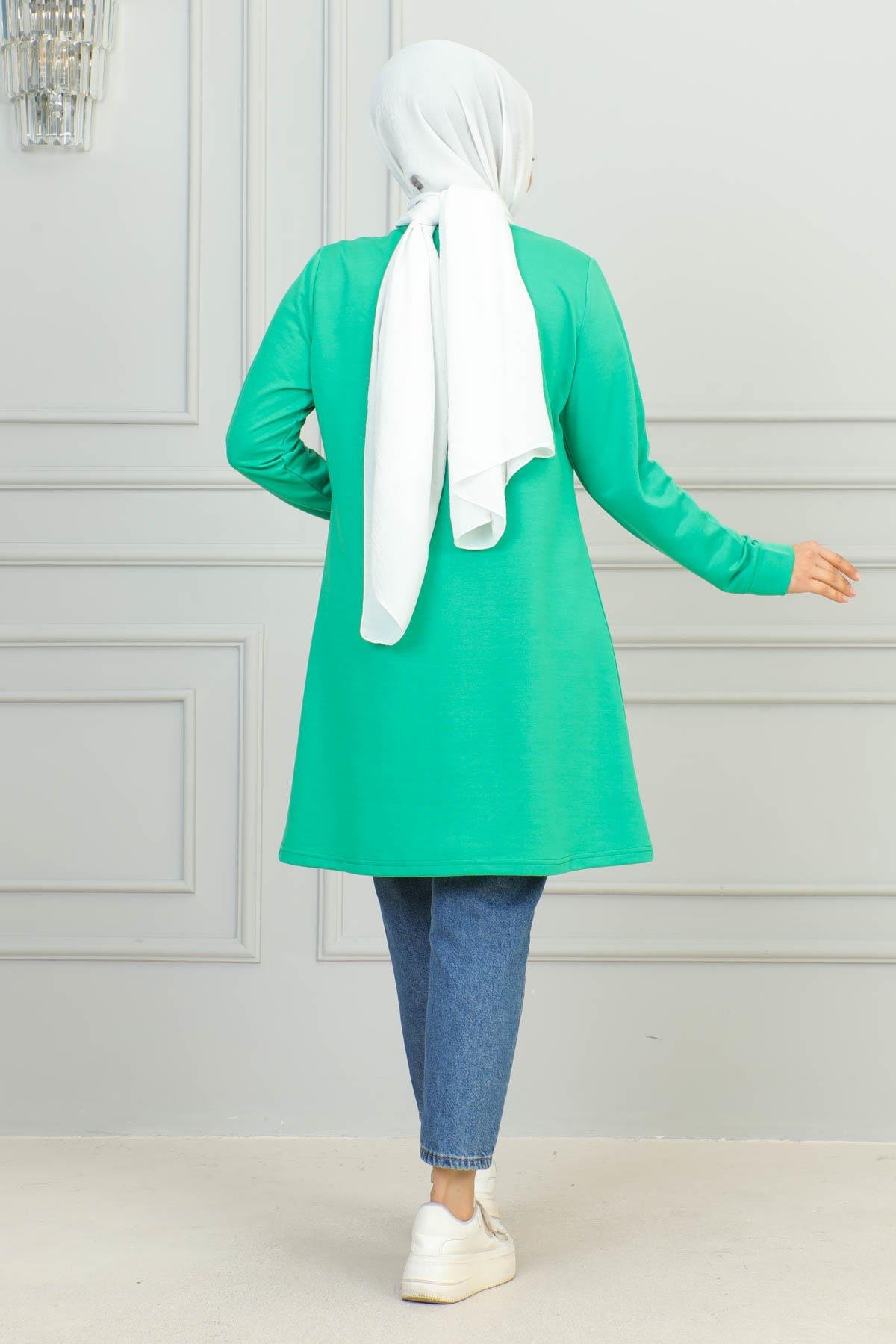 Tesettür Tunik Modelleri | Baskılı Tunik | Affanmoda 