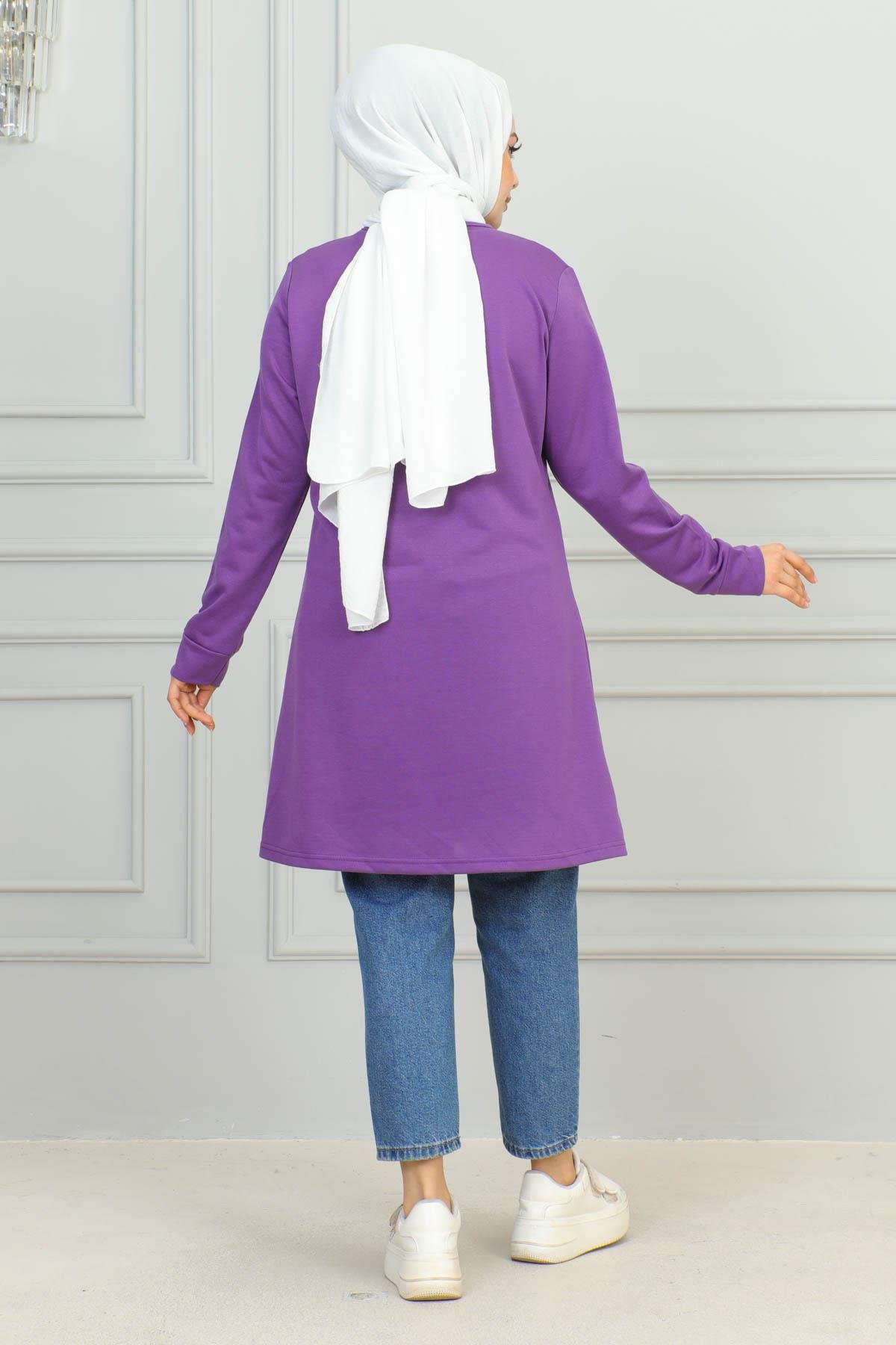 Tesettür Tunik Modelleri | Baskılı Tunik | Affanmoda 