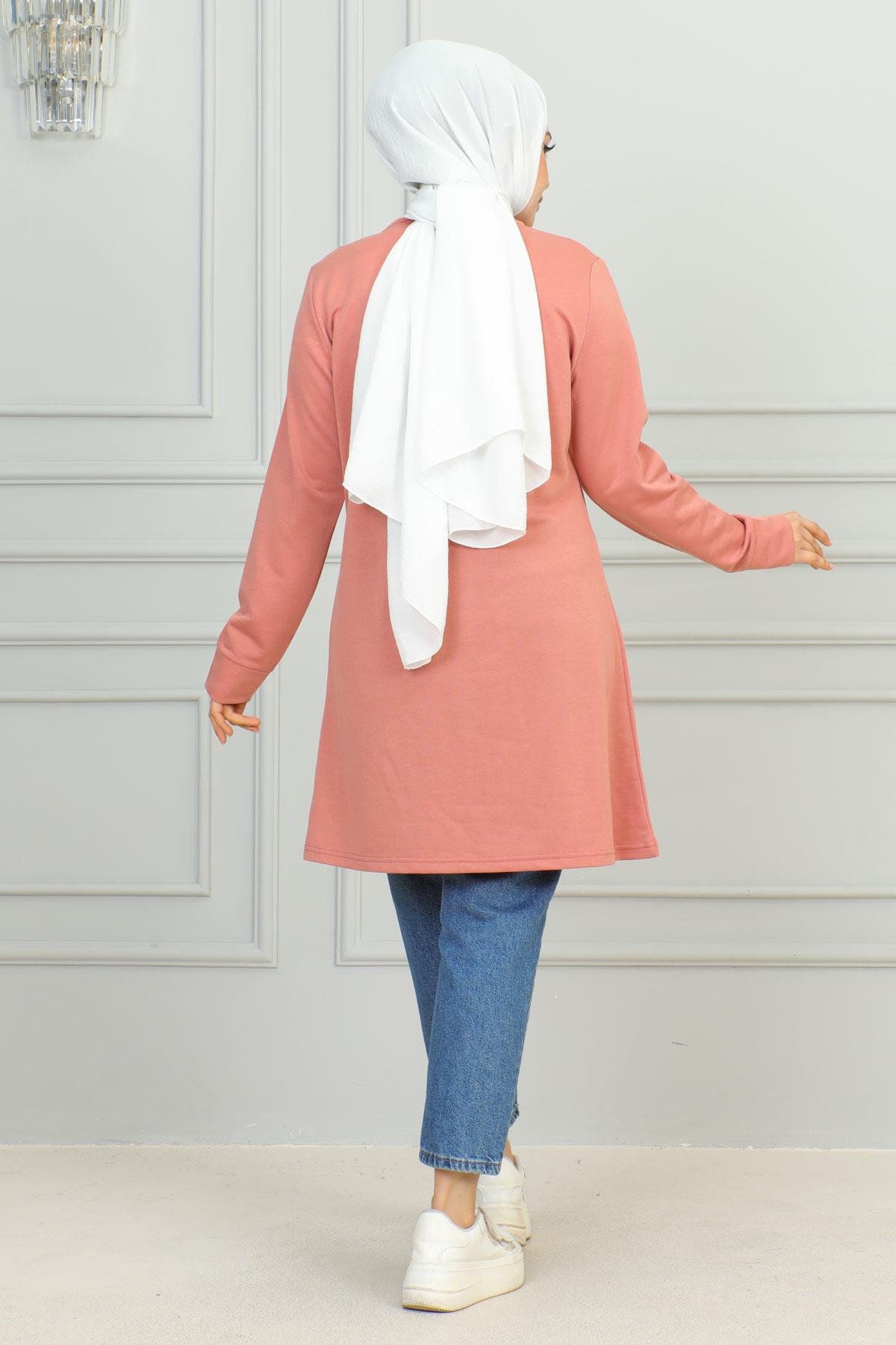 Tesettür Tunik Modelleri | Baskılı Tunik | Affanmoda 