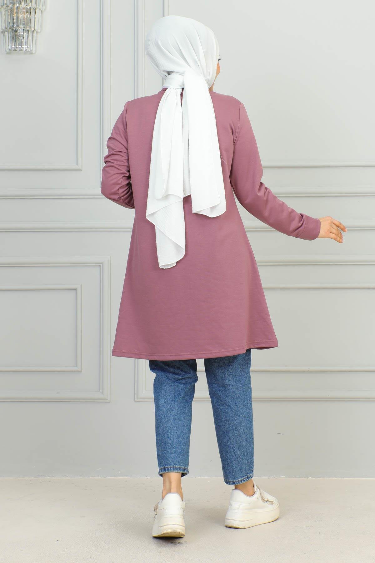 Tesettür Tunik Modelleri | Baskılı Tunik | Affanmoda 