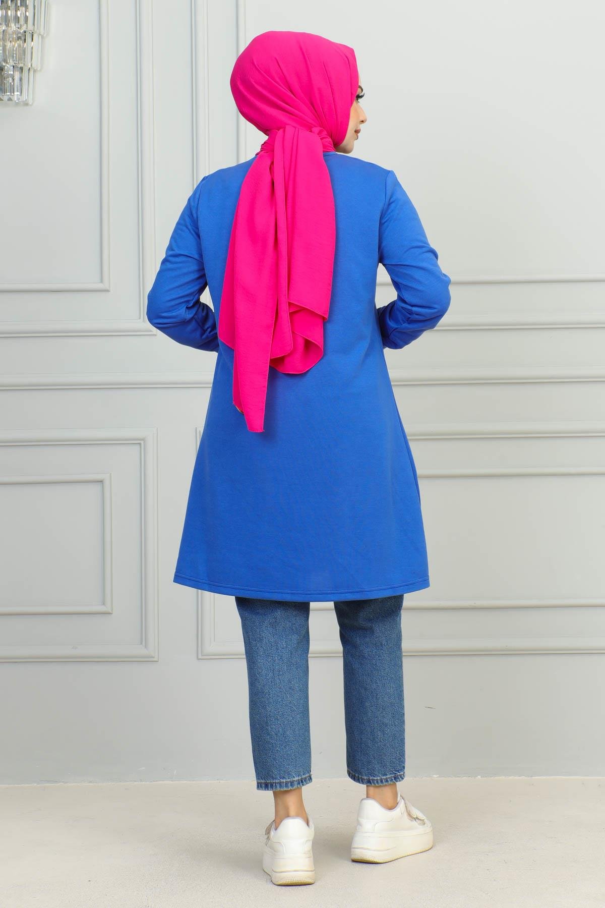 Tesettür Tunik Modelleri | Baskılı Tunik | Affanmoda 