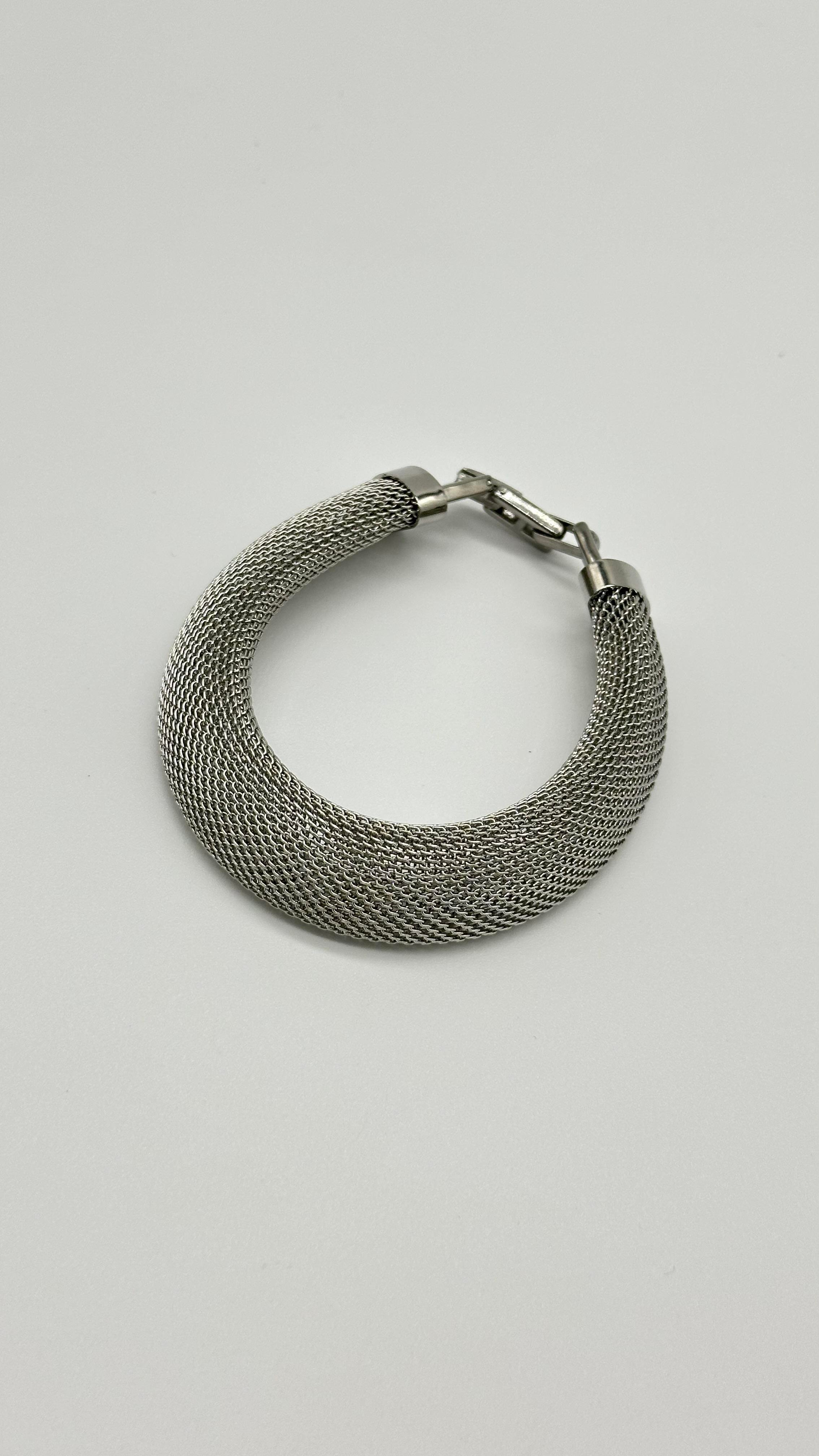 Hasır Silver Bileklik