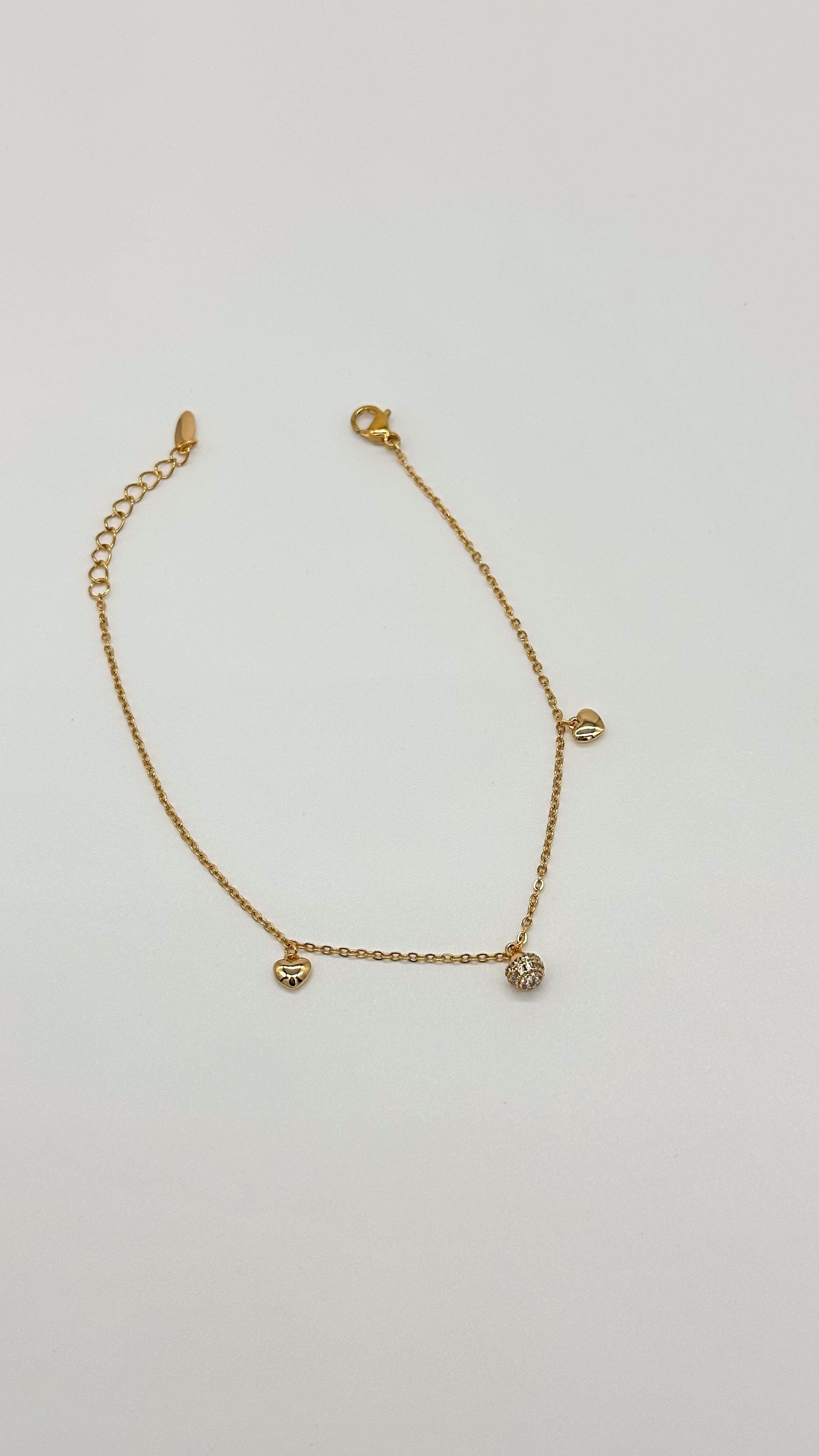 topçuklu charm bileklik