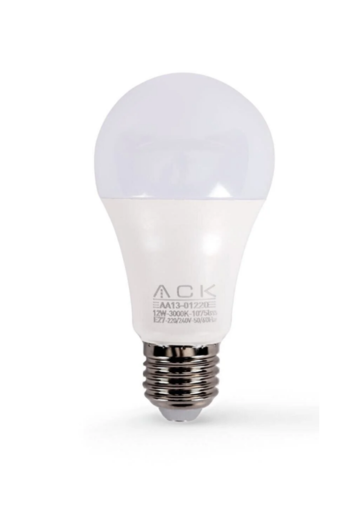 ACK 12 W LED AMPUL (A60 & E27 & 3000 K=SARI IŞIK)