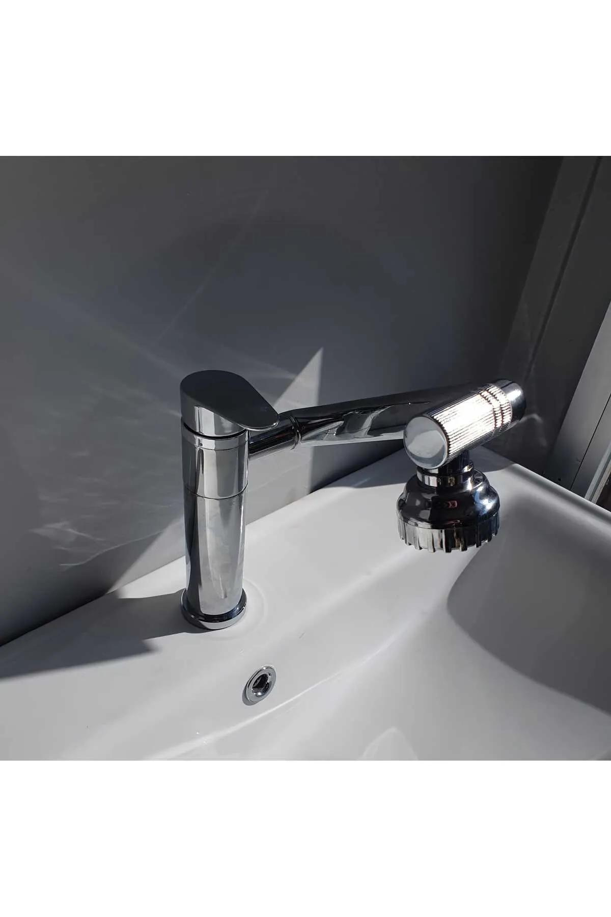 AKROBAT LAVABO BATARYA KROM MİXER