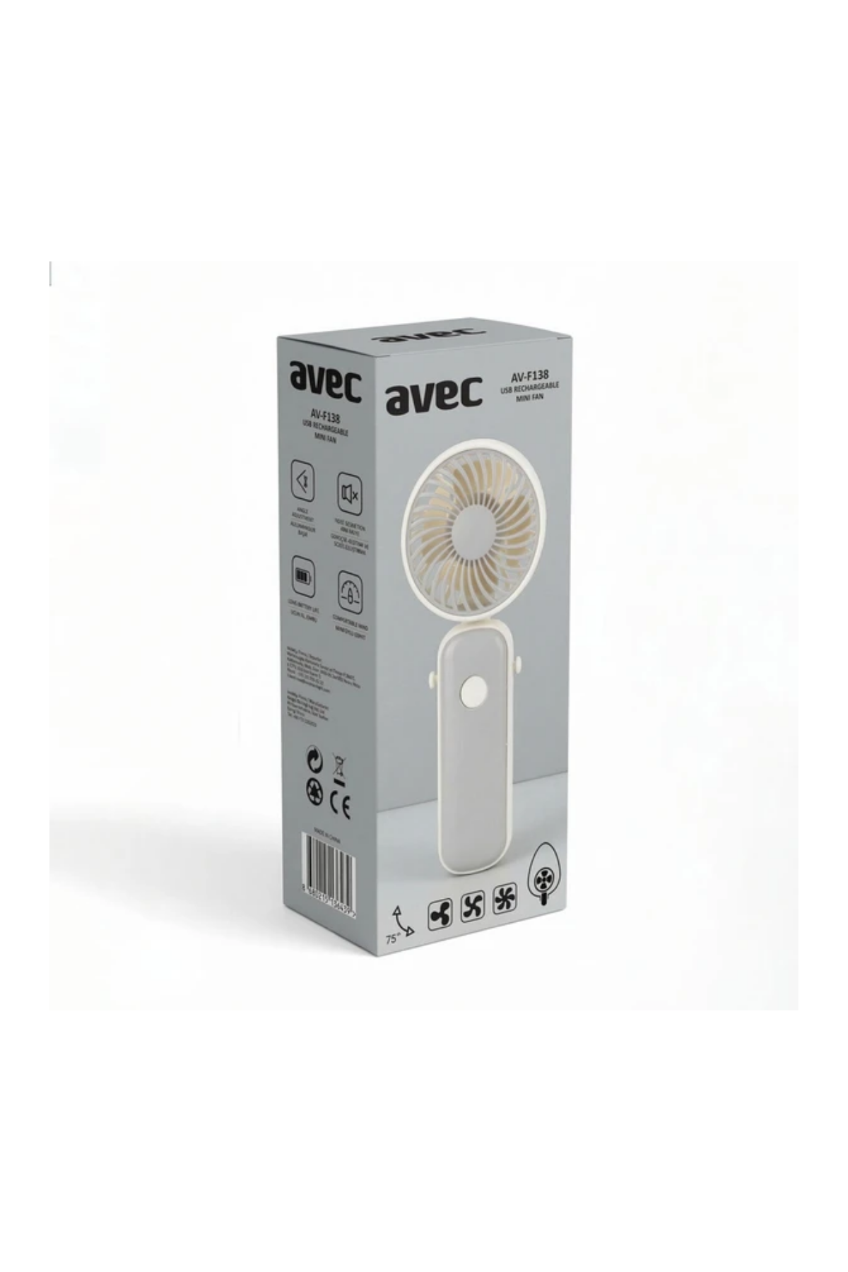 AVEC USB GİRİŞLİ MİNİ FAN (AV-F138)