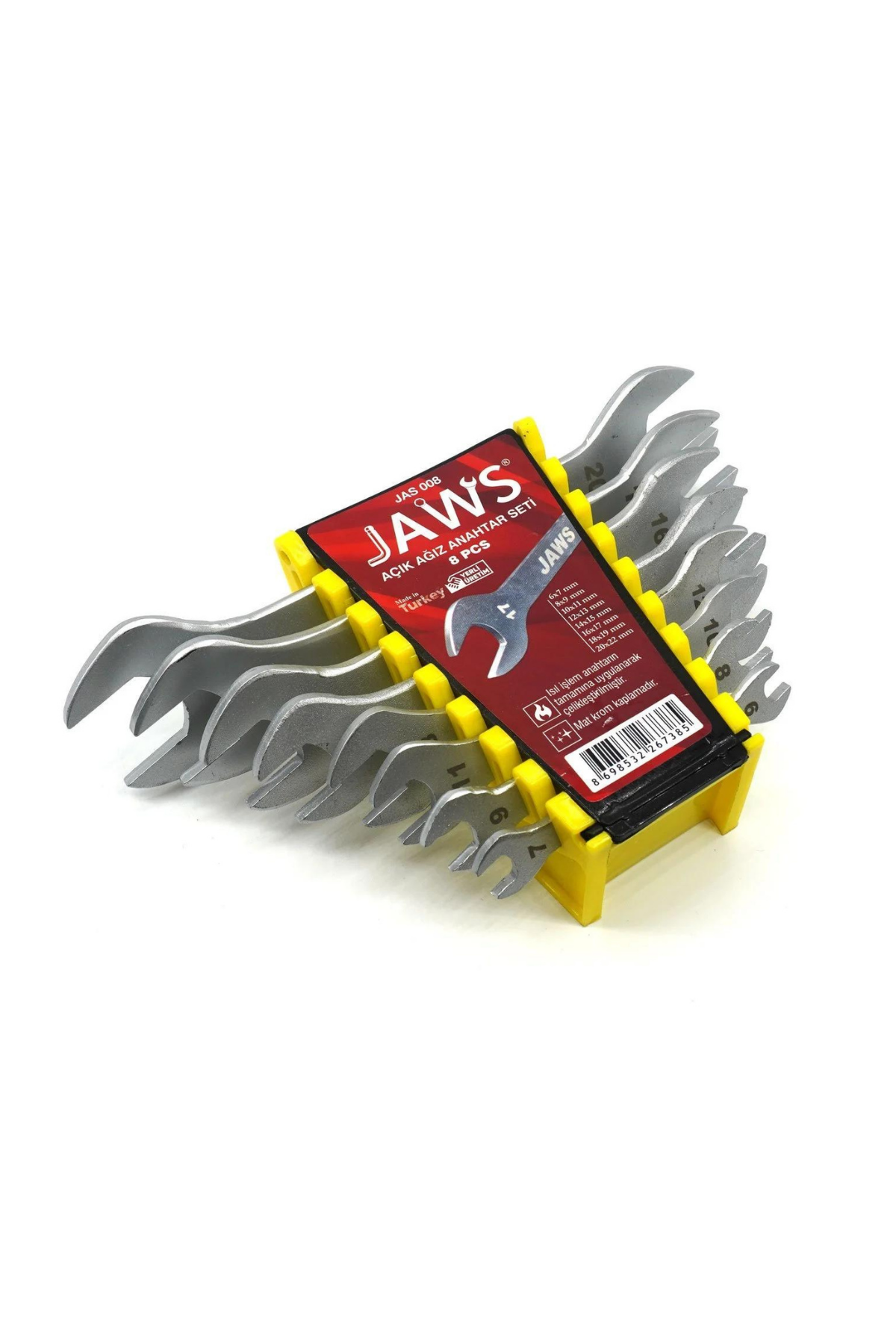 JAWS AÇIK AĞIZ ANAHTAR SETİ 8 PCS