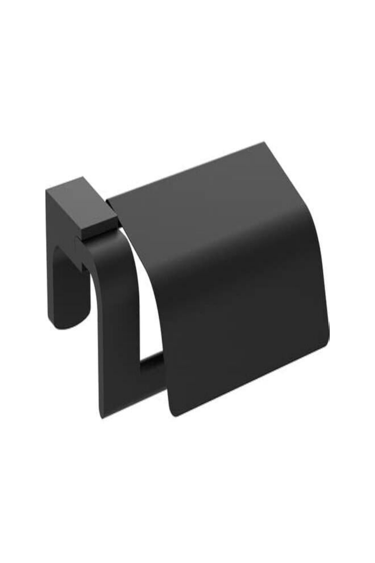 MAXIFLOW F1 SİYAH (BLACK) SERİSİ WC KAPAKLI KAĞITLIK