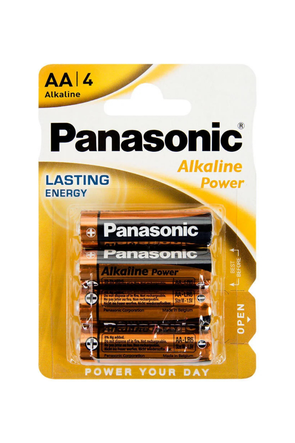 PANASONİC POWER ALKALİNLİ KALEM PİL (AA/4)