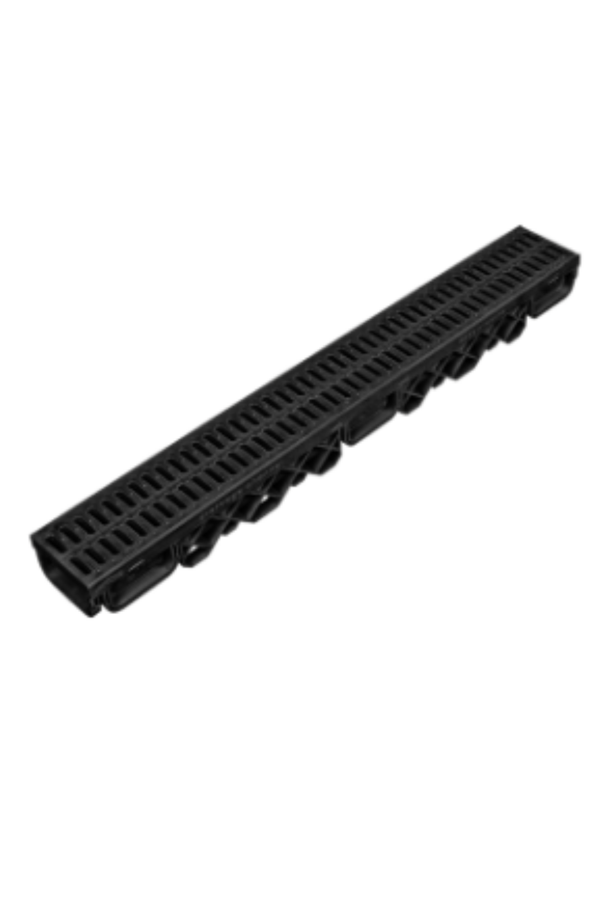 PLS SİYAH130X95X500 MM DRENAJ KANALI+IZGARA
