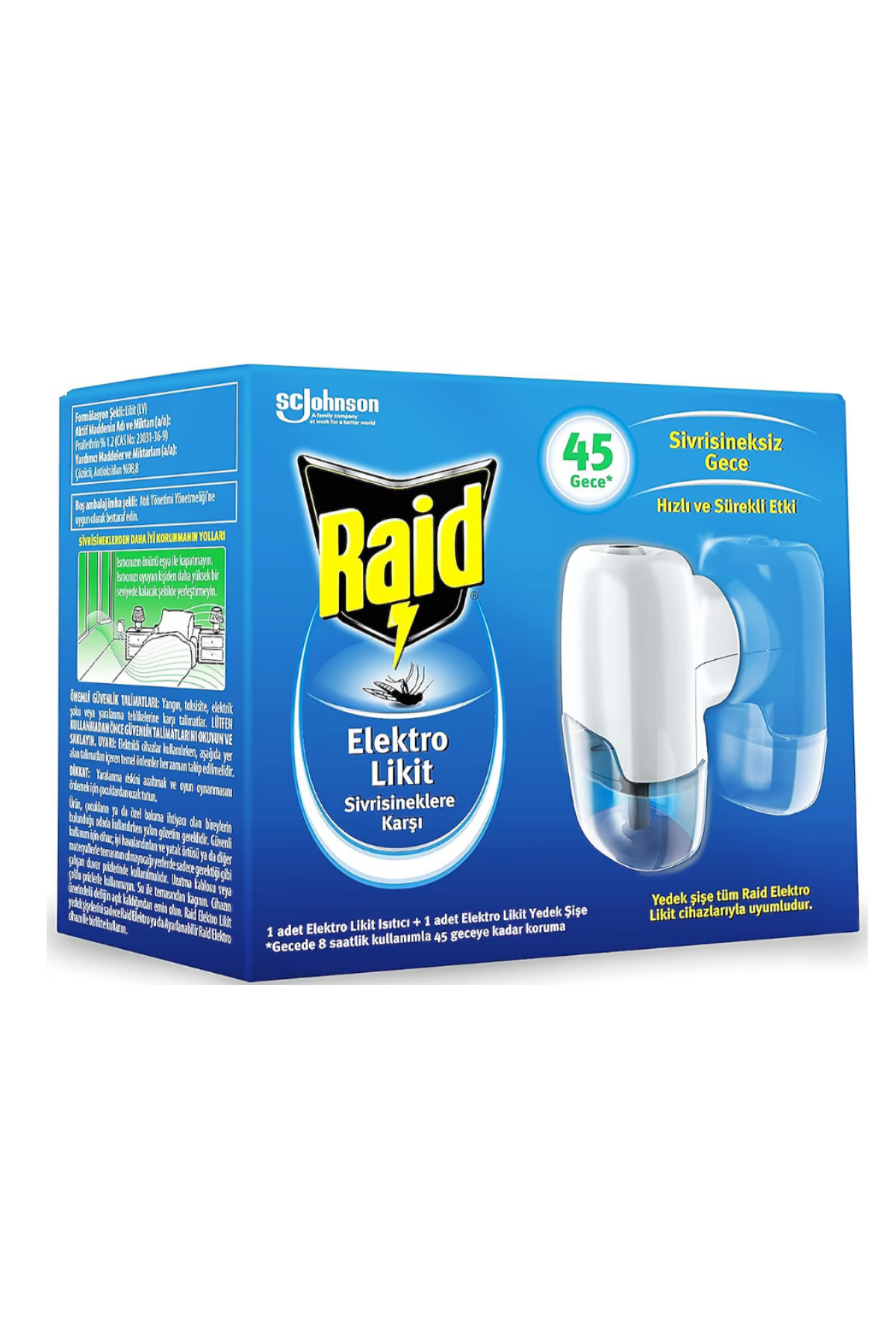 RAİD ELEKTRO LİKİT (45 GECE)