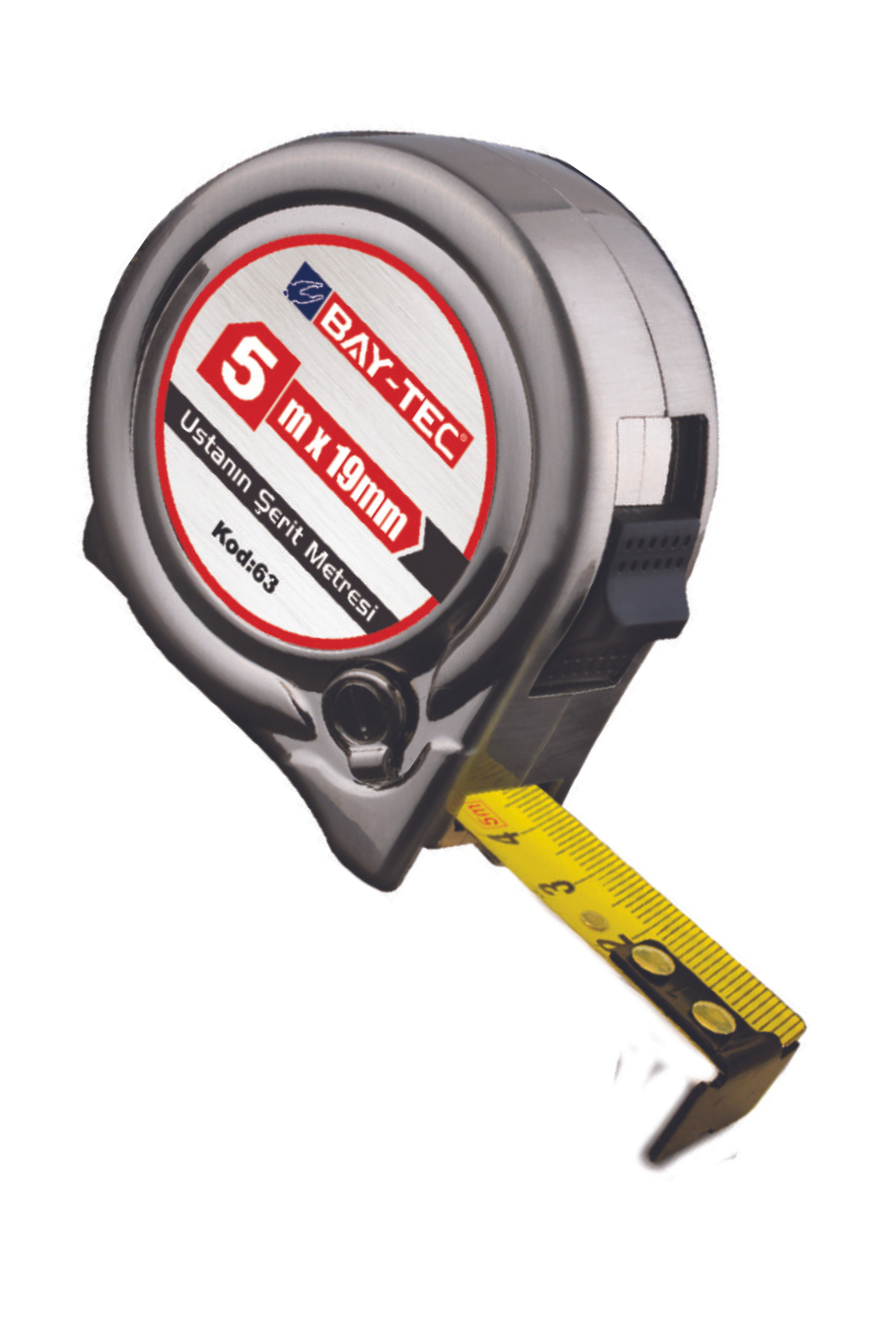 ŞERİT METRE  KROM   7,5 X 25mm