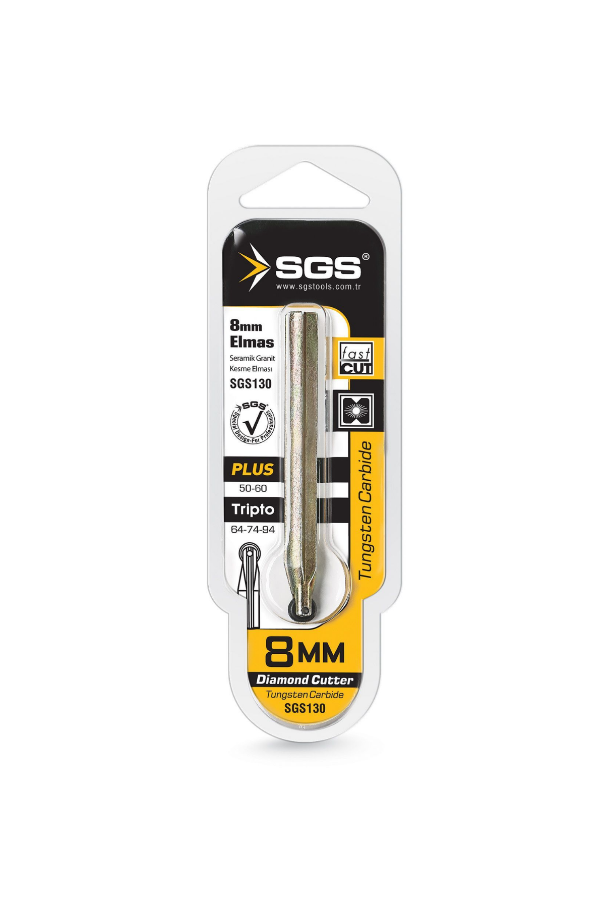 SGS SERAMİK-GRANİT KESME ELMASI 8 MM