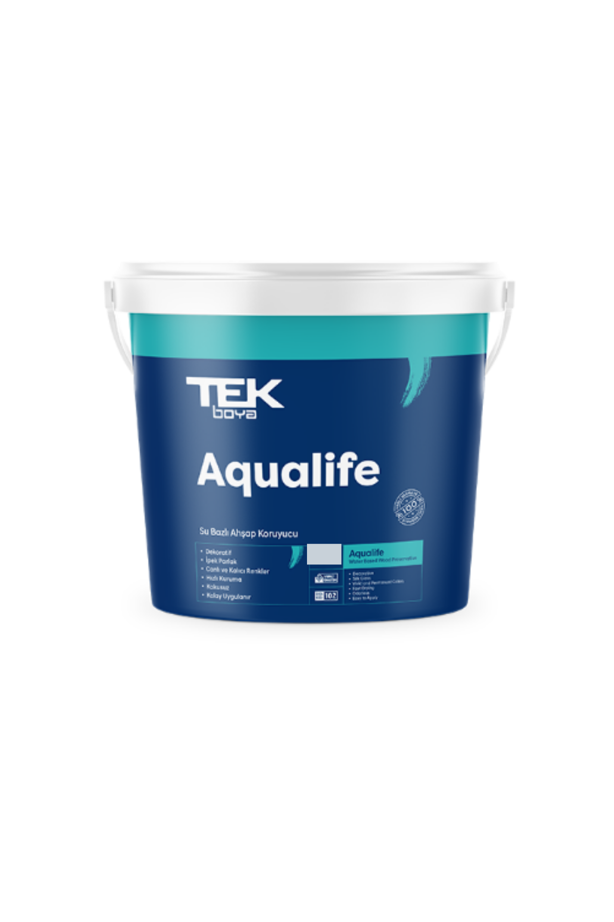TEK AQU SU BAZLI AHŞAP KORUYUCU (RENKSİZ) 3/1