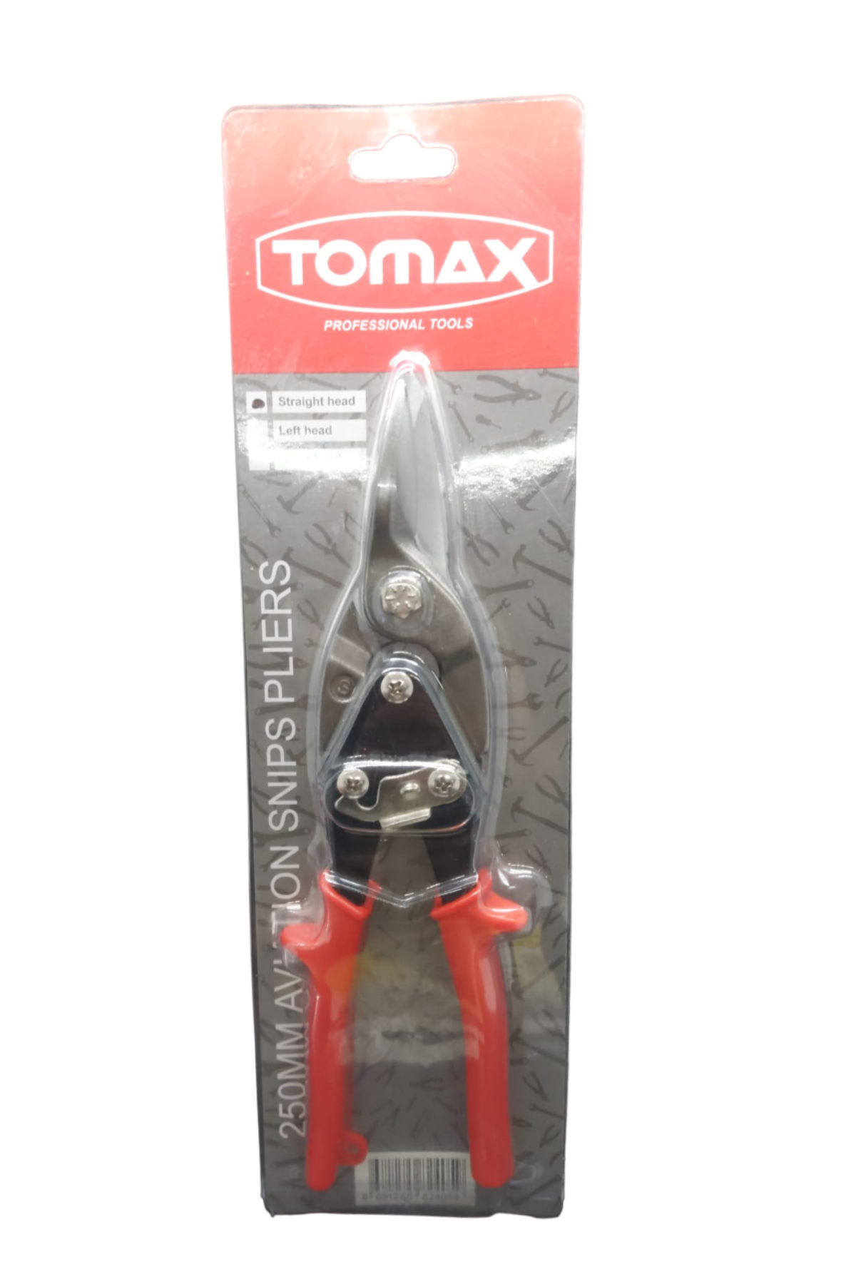 TOMAX ALÜM.VE SAÇ KESME MAKASI DÜZ (250 MM)