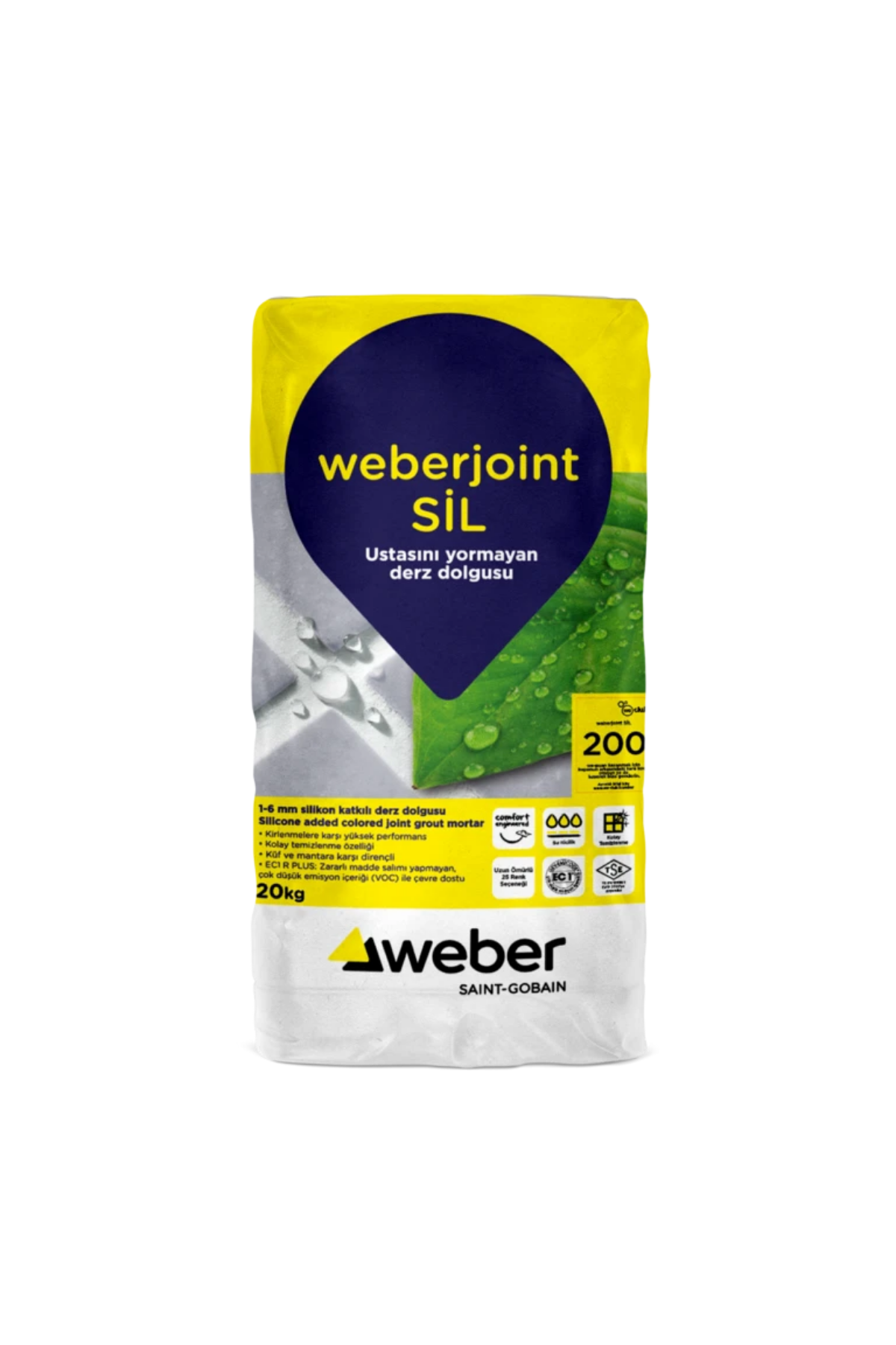 WEBER JOİNT SİL BEYAZ (20 KG)